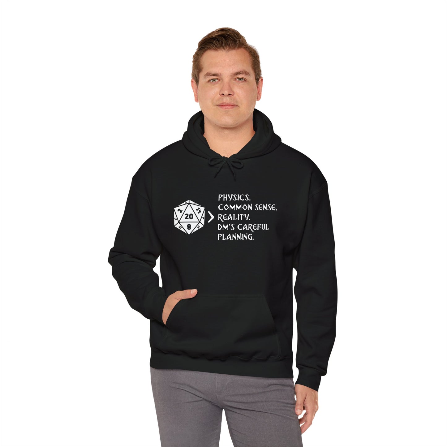 Natural 20 is Greater Than - Heavy Blend™ Hoodie for Men and Women