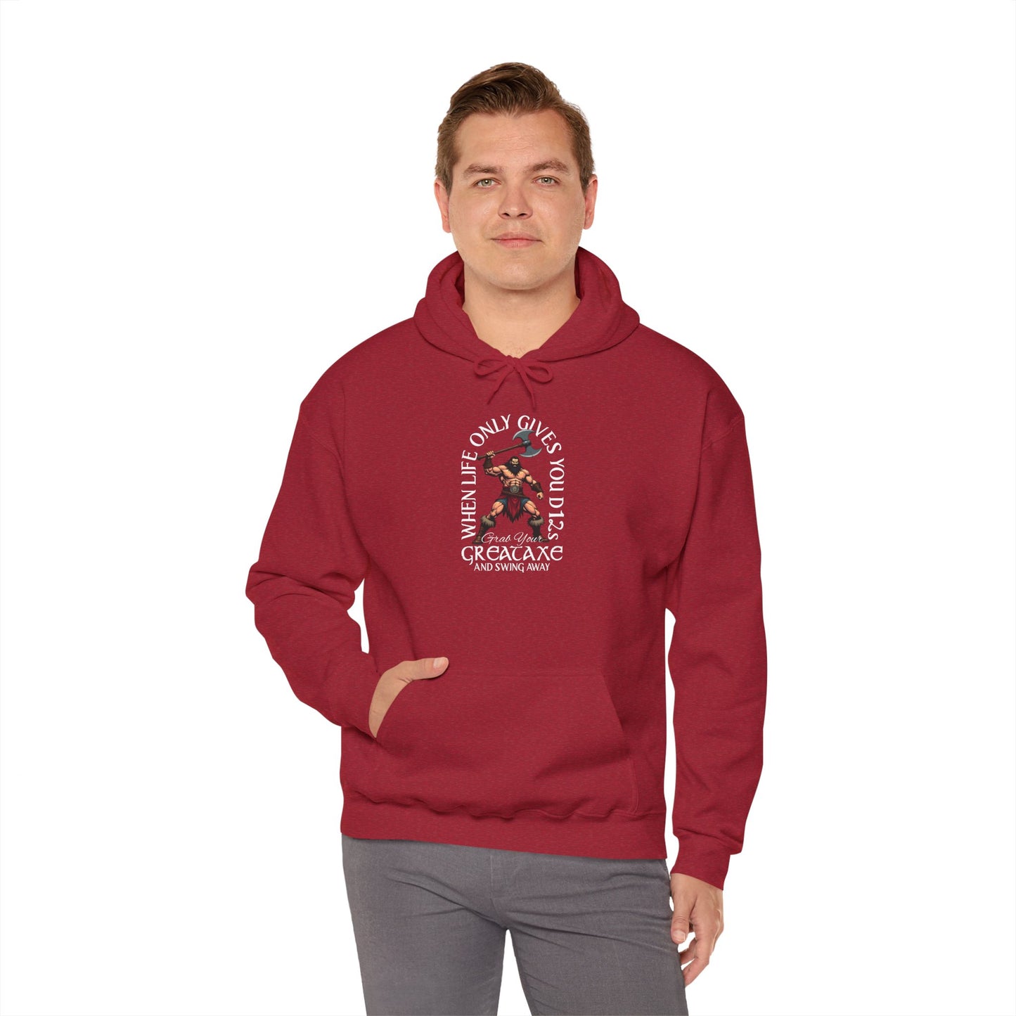 D12 Swing Away - Heavy Blend™ Hooded Sweatshirt for Men and Women