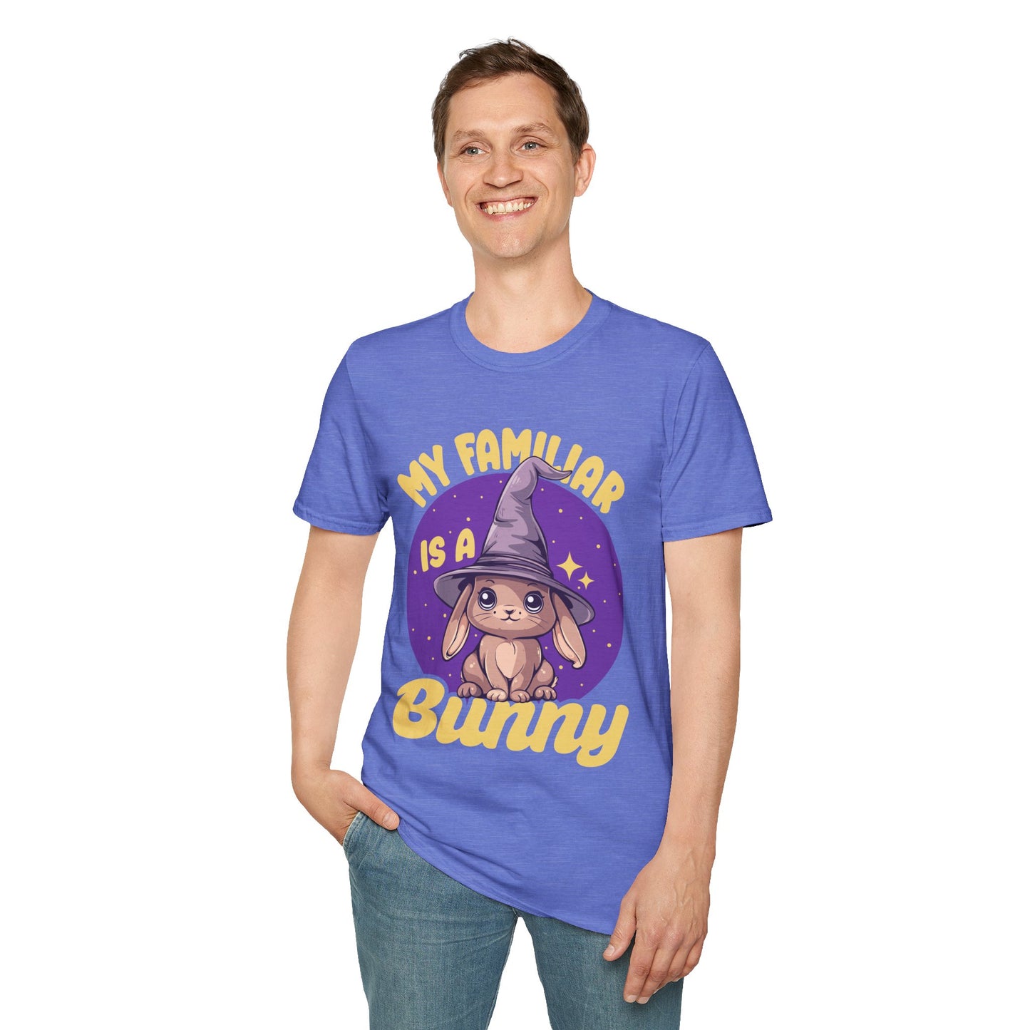 My Familiar is a Bunny - Softstyle T-Shirt for Men and Women