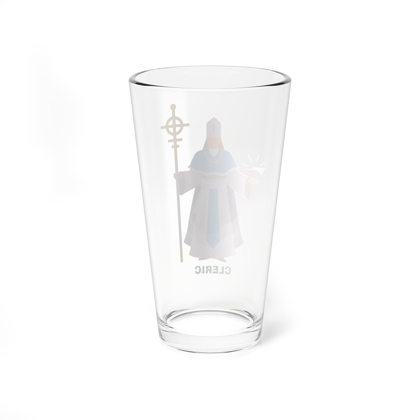 "The Divine Draft" CLERIC Pint Glass