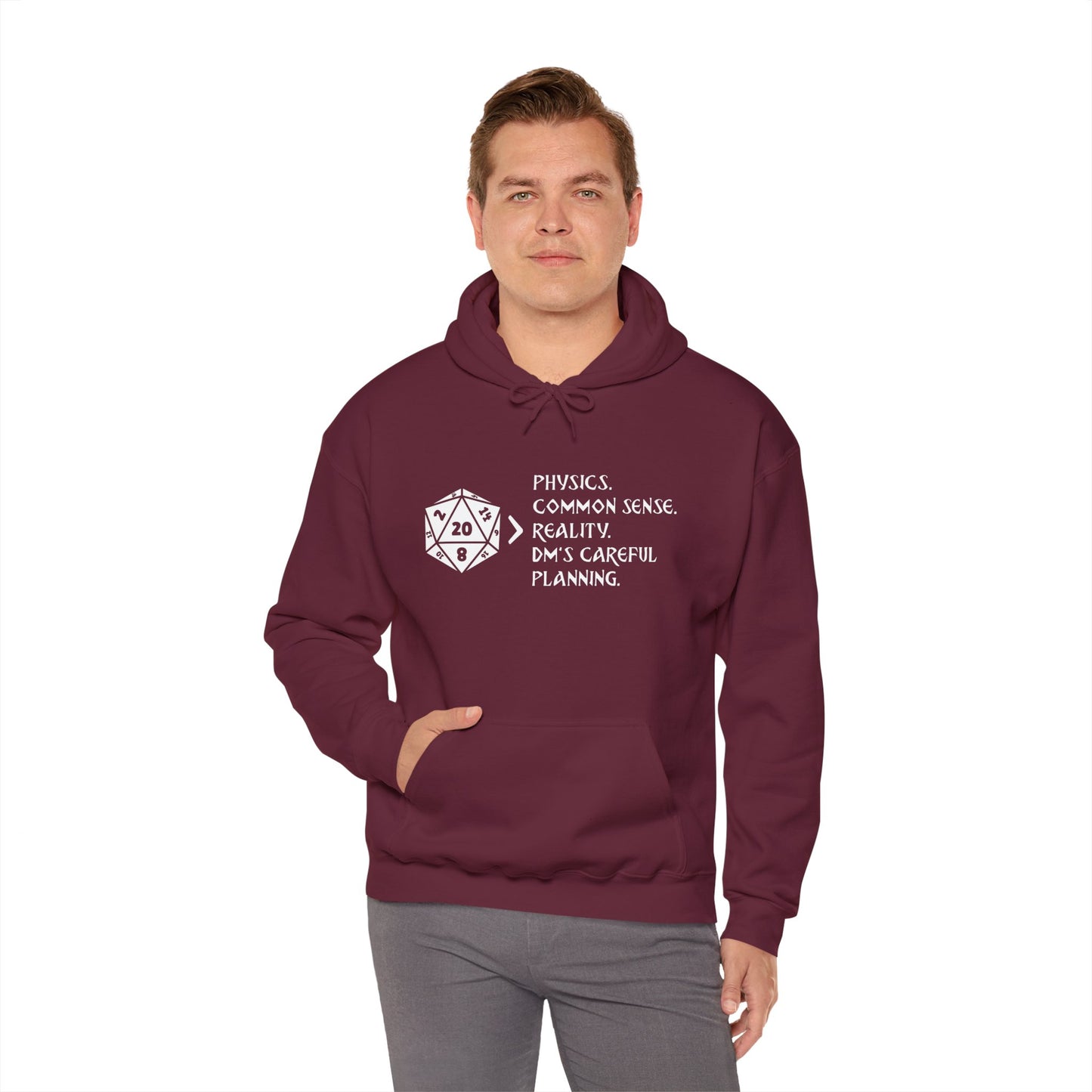 Natural 20 is Greater Than - Heavy Blend™ Hoodie for Men and Women