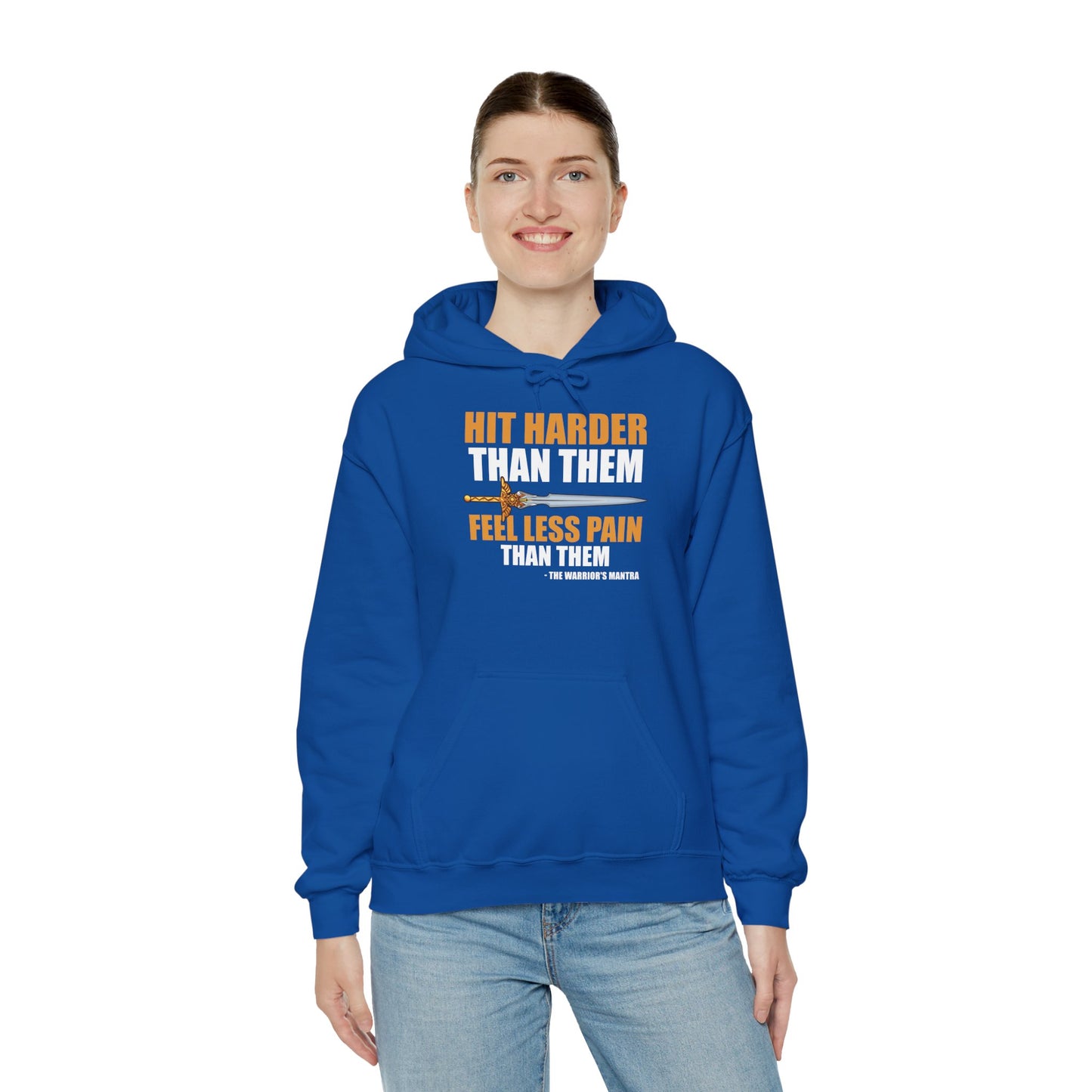Warrior's Mantra - Heavy Blend™ Hoodie for Men and Women