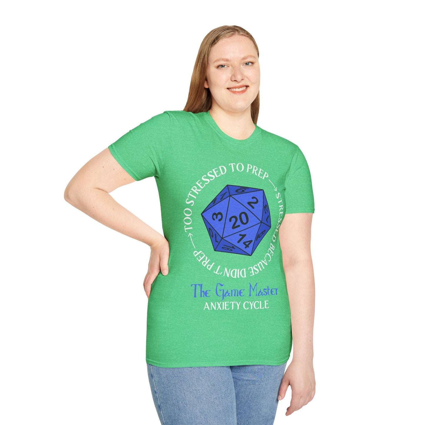 The GM Anxiety Cycle - Softstyle T-Shirt for Men and Women
