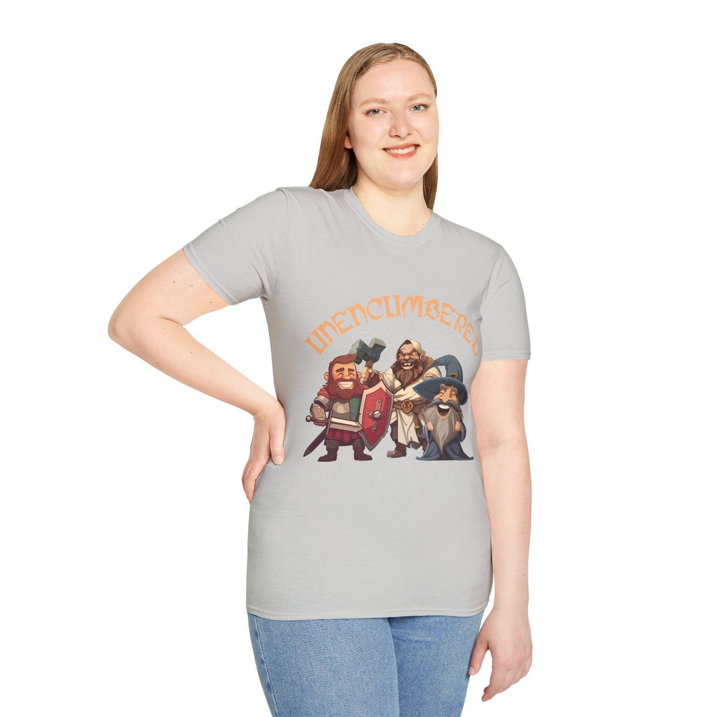 Unencumbered - Softstyle T-Shirt for Men and Women