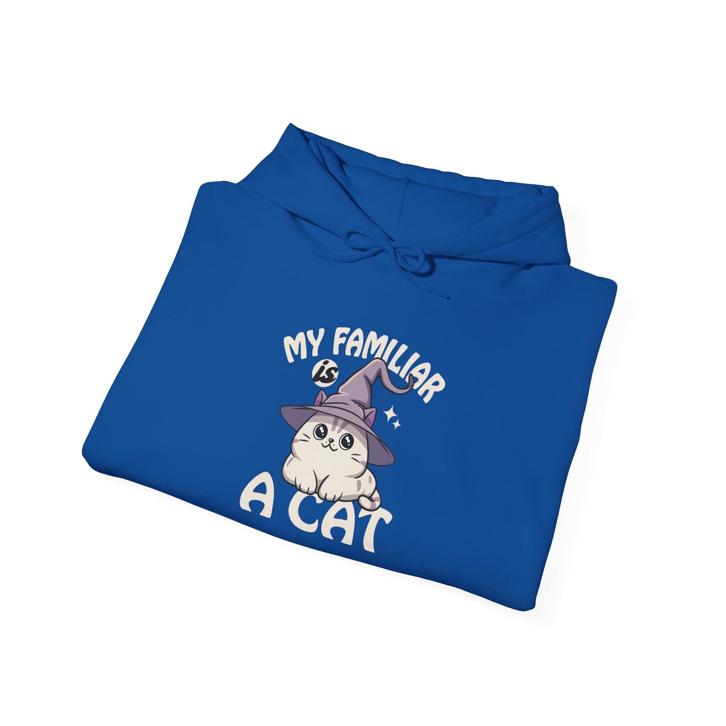 My Familiar is a Cat - Heavy Blend™ Hoodie for Men and Women