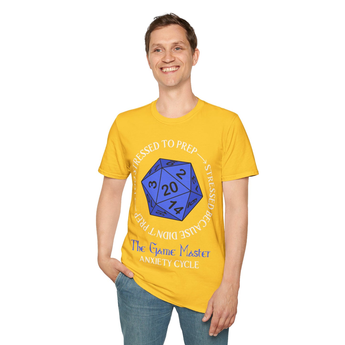The GM Anxiety Cycle - Softstyle T-Shirt for Men and Women