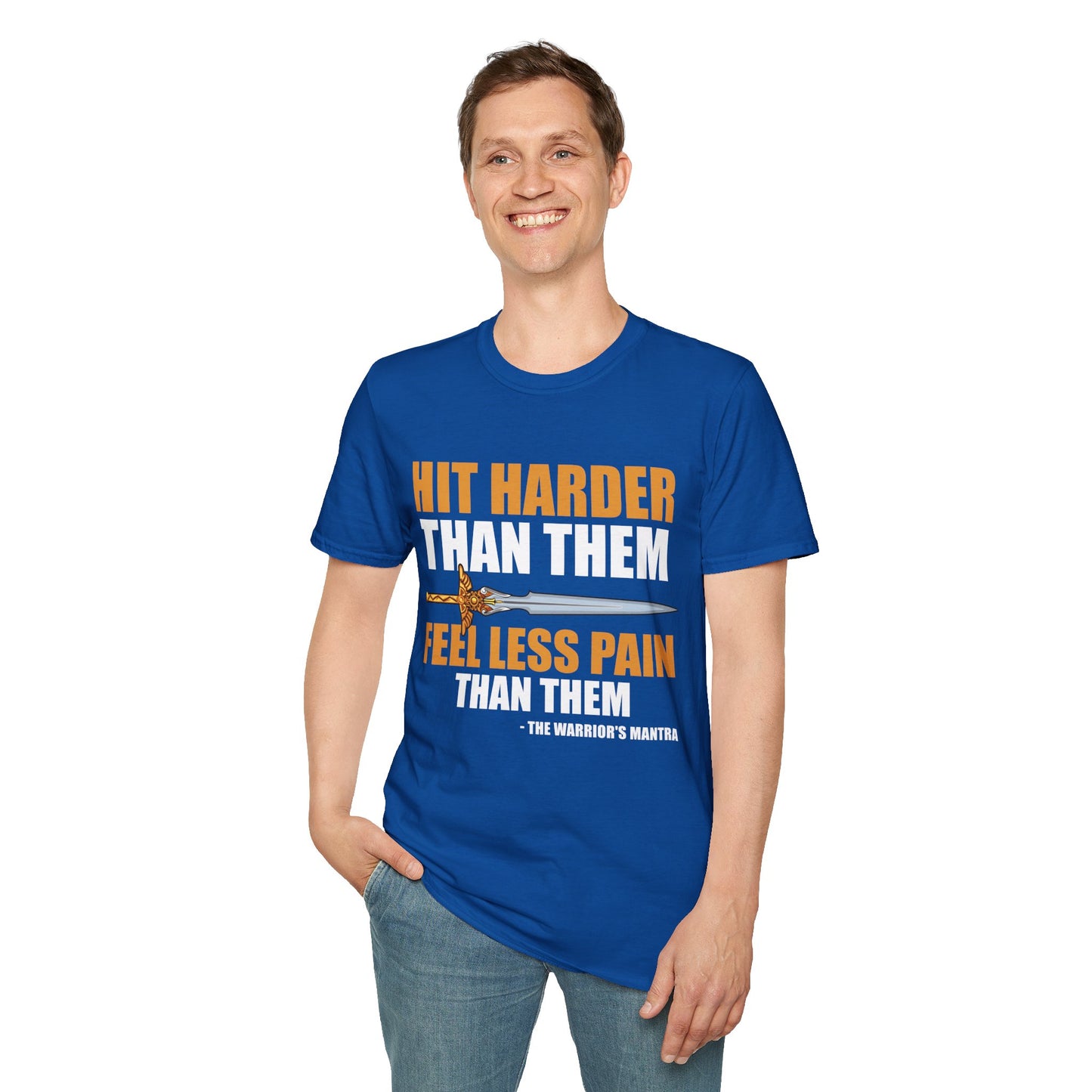 Warrior Mantra - Softstyle T-Shirt for Men and Women