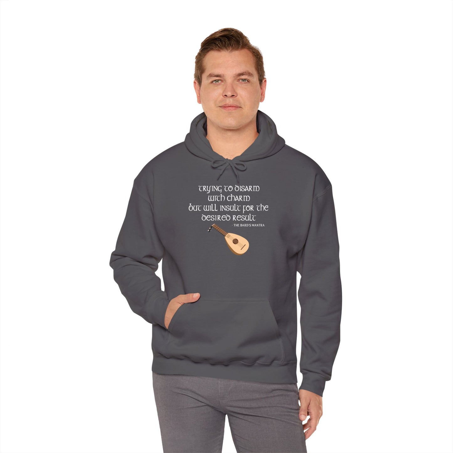 Bard Mantra - Heavy Blend™ Hooded Sweatshirt for Men and Women
