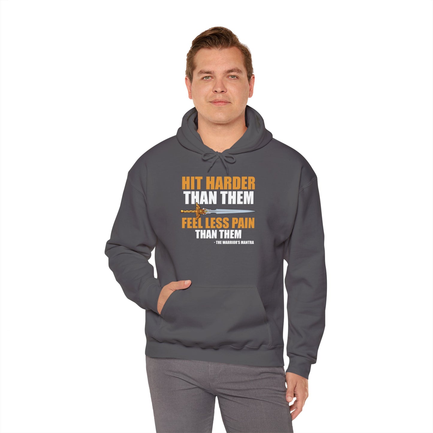 Warrior's Mantra - Heavy Blend™ Hoodie for Men and Women