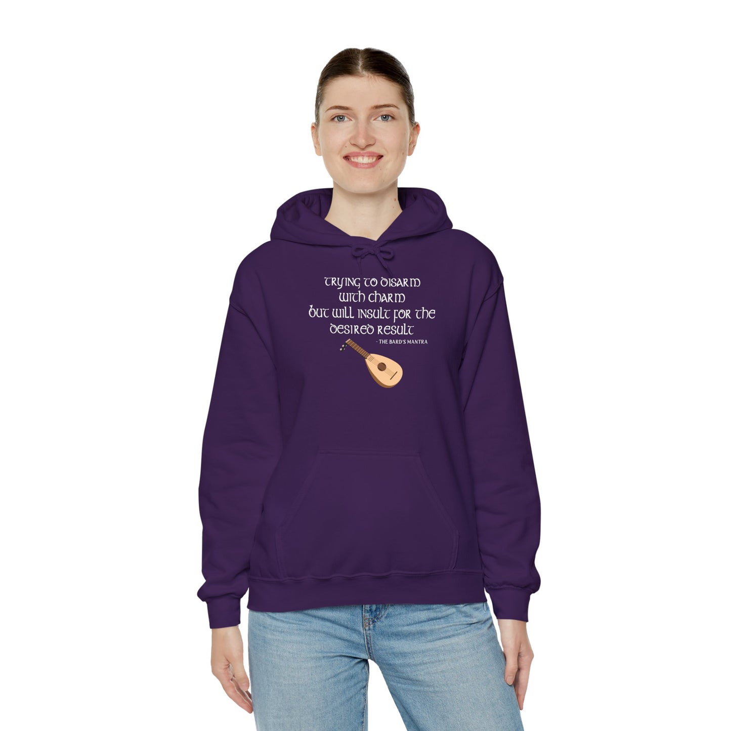 Bard Mantra - Heavy Blend™ Hooded Sweatshirt for Men and Women