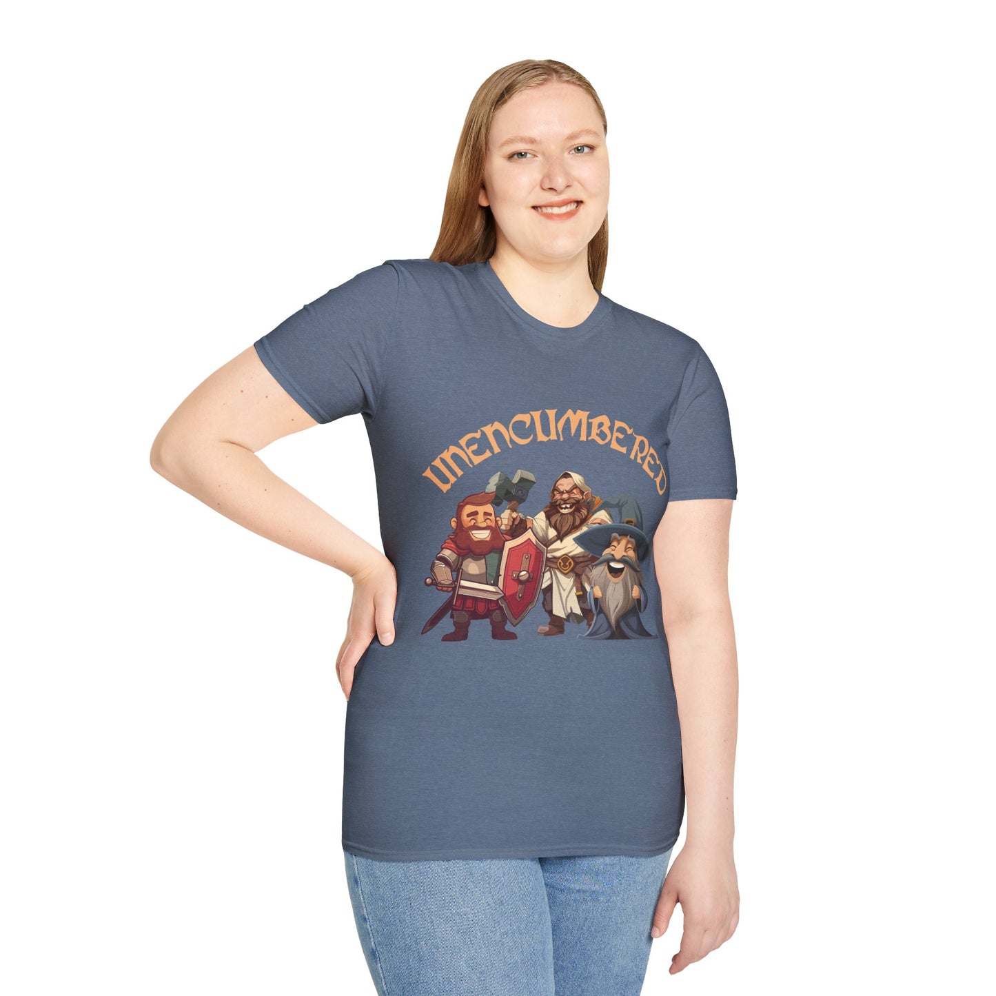 Unencumbered - Softstyle T-Shirt for Men and Women