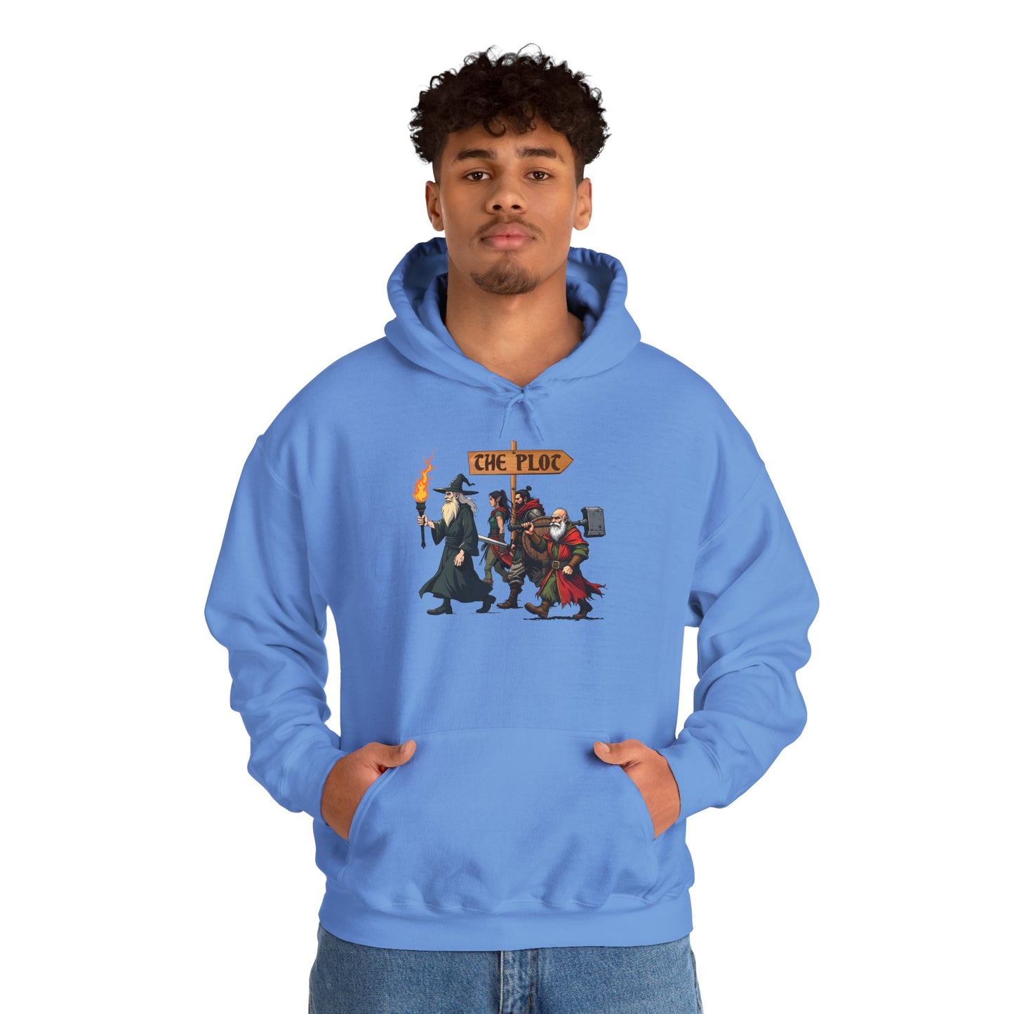 Missing the Plot - Heavy Blend™ Hooded Sweatshirt for Men and Women