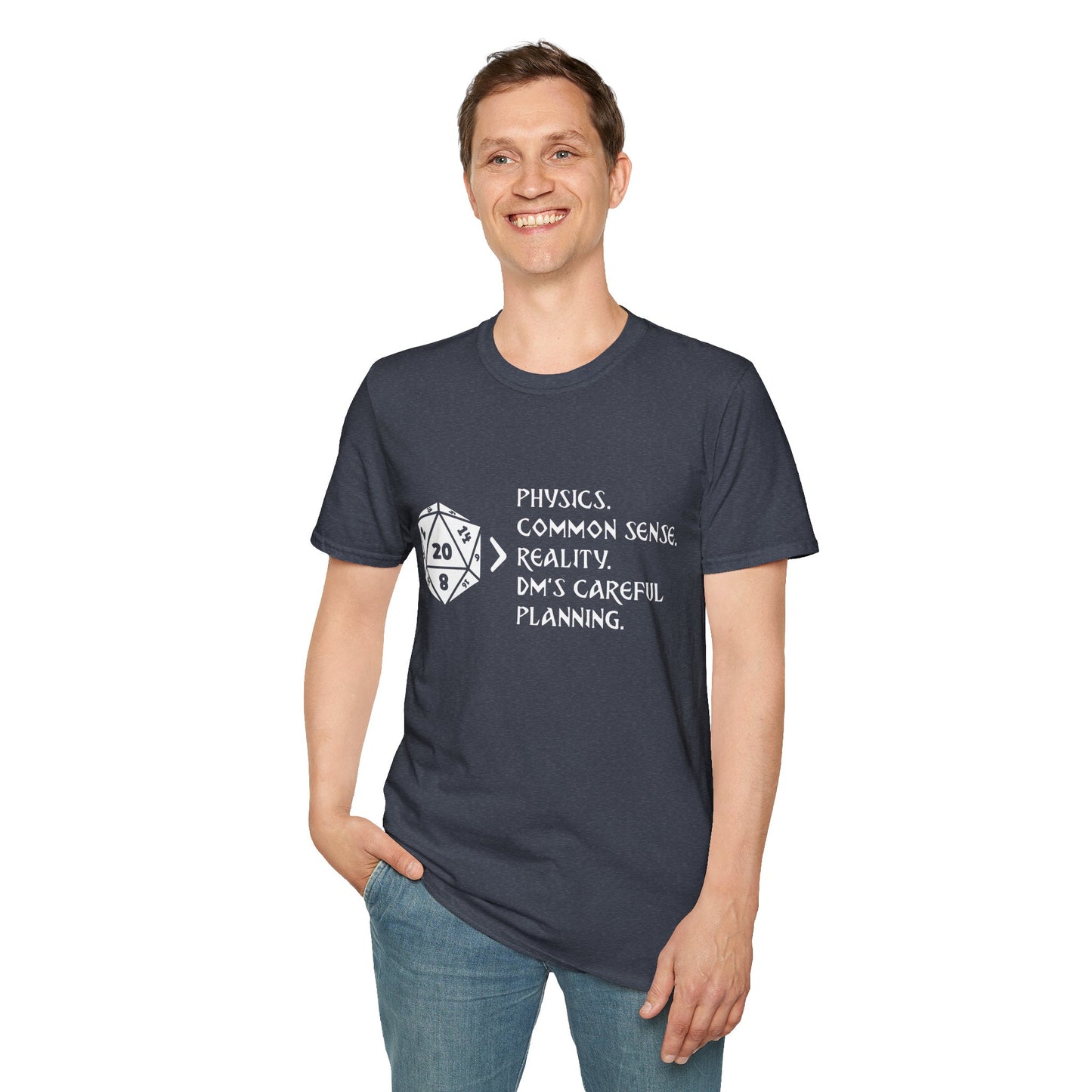 Natural 20 is Greater Than - Unisex Softstyle T-Shirt