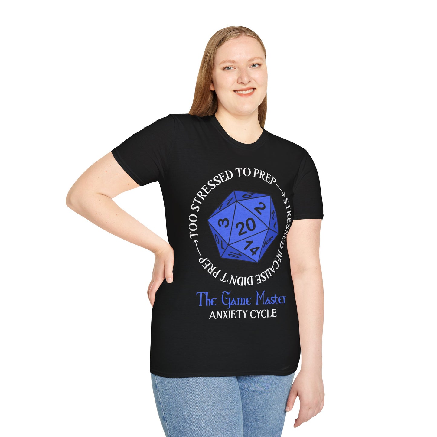The GM Anxiety Cycle - Softstyle T-Shirt for Men and Women