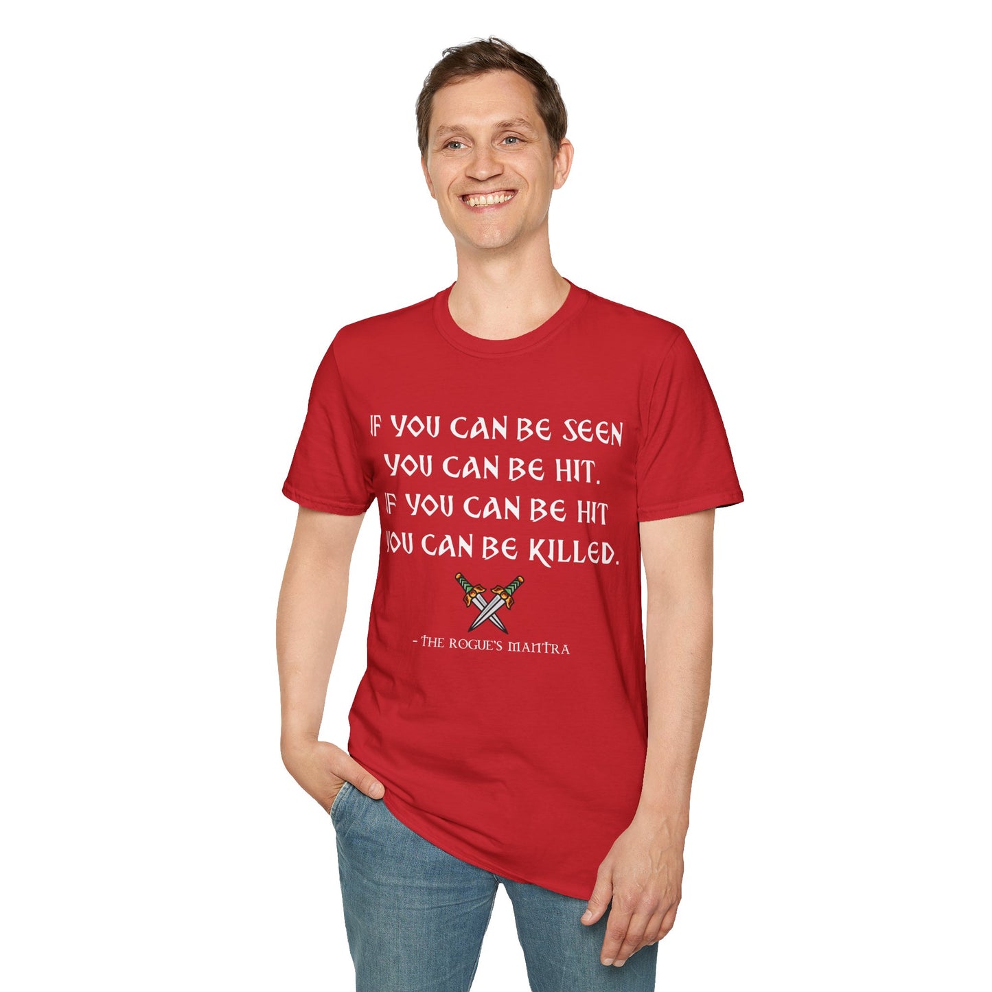 Rogue's Mantra - Softstyle T-Shirt for Men and Women