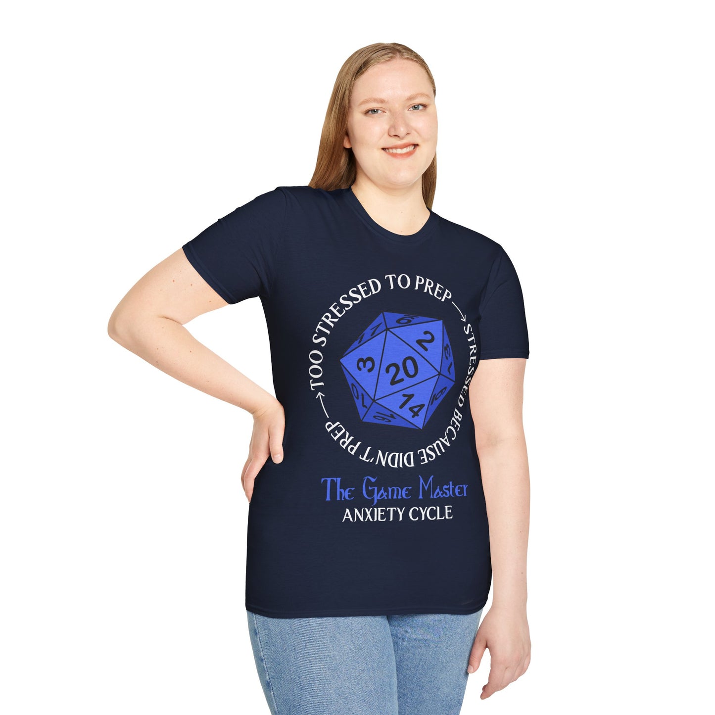 The GM Anxiety Cycle - Softstyle T-Shirt for Men and Women
