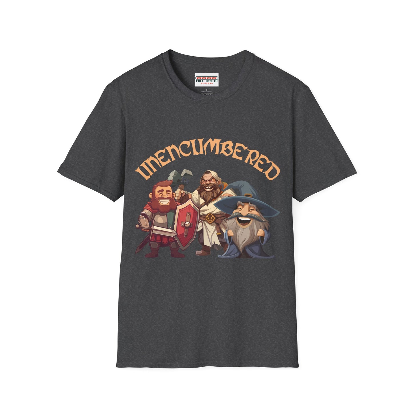 Unencumbered - Softstyle T-Shirt for Men and Women