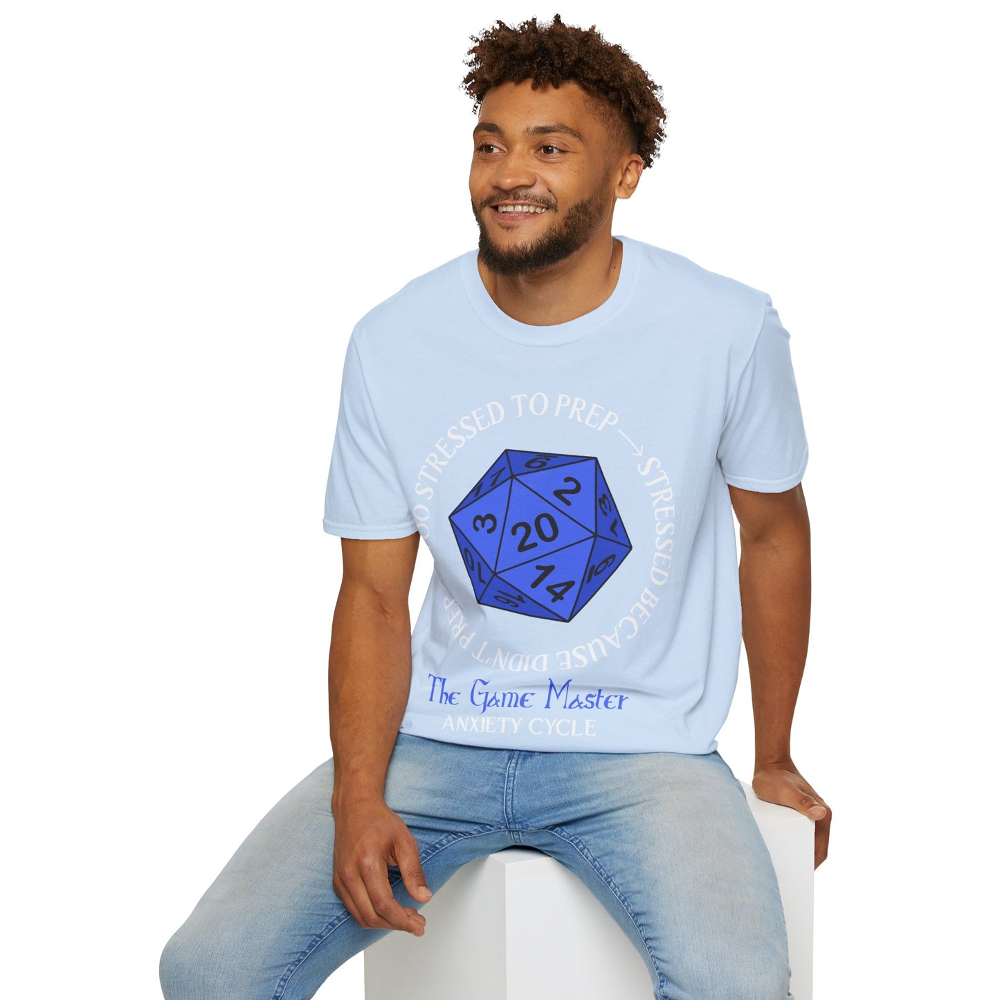 The GM Anxiety Cycle - Softstyle T-Shirt for Men and Women