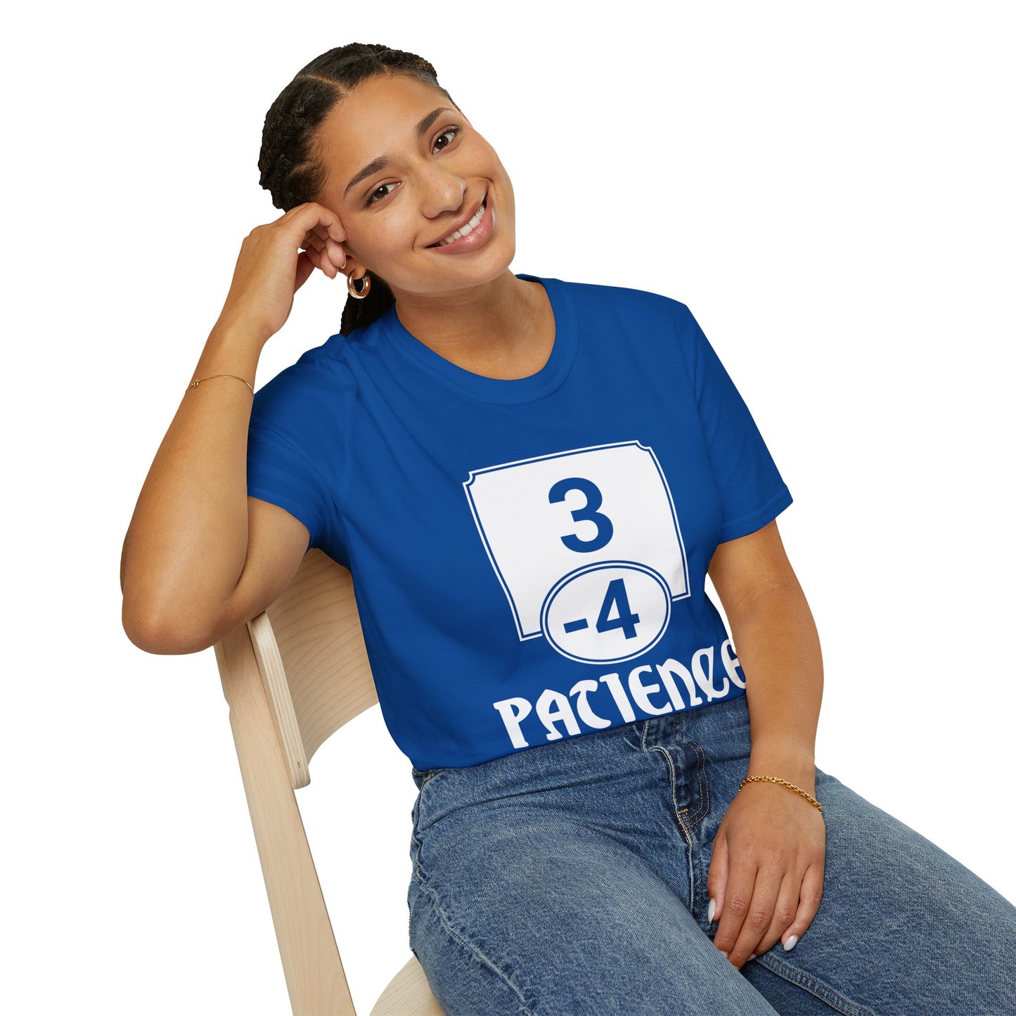 Patience is My Dump Stat - Softstyle T-Shirt for Men and Women