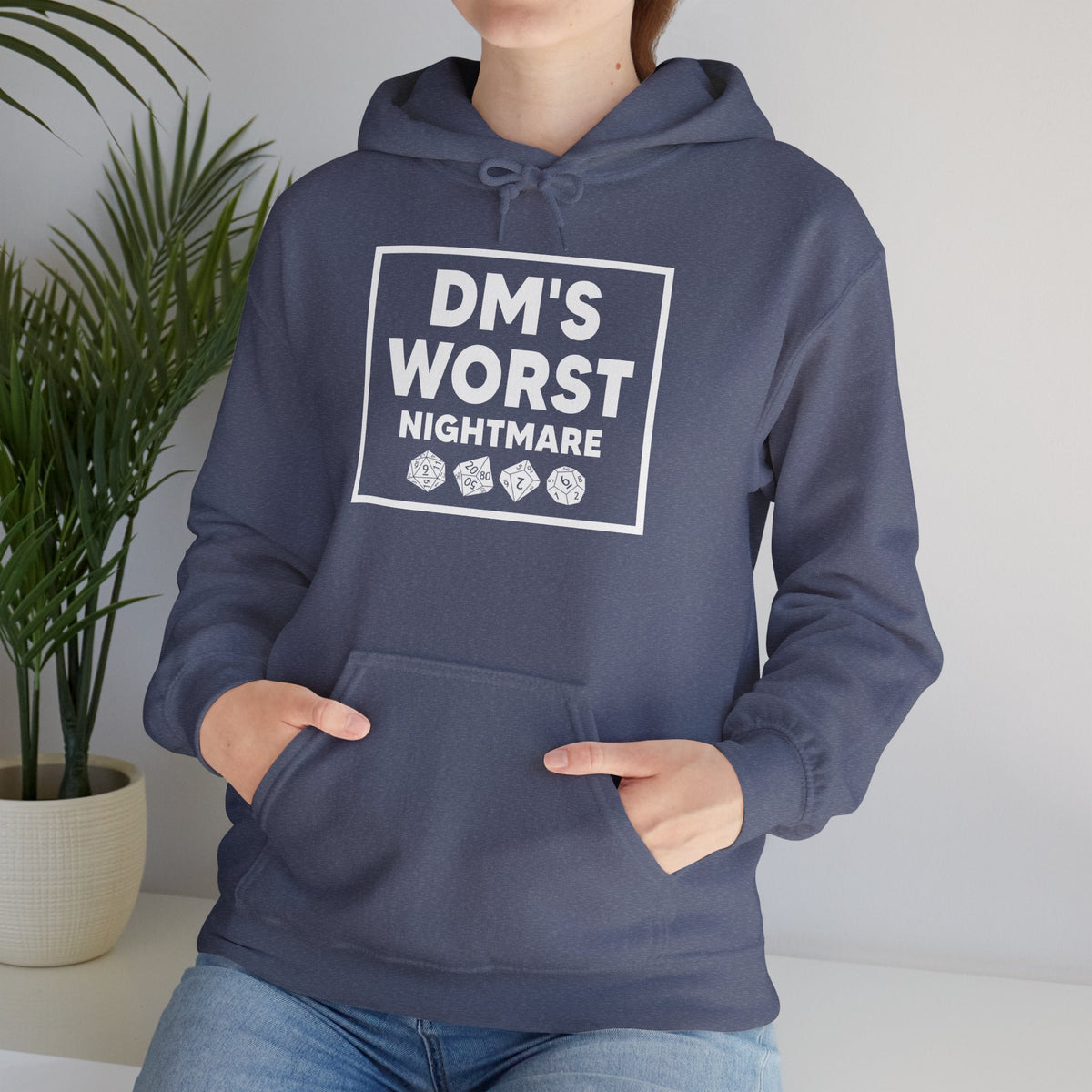 DM's Worst Nightmare - Heavy Blend™ Hoodie for Men and Women Printify