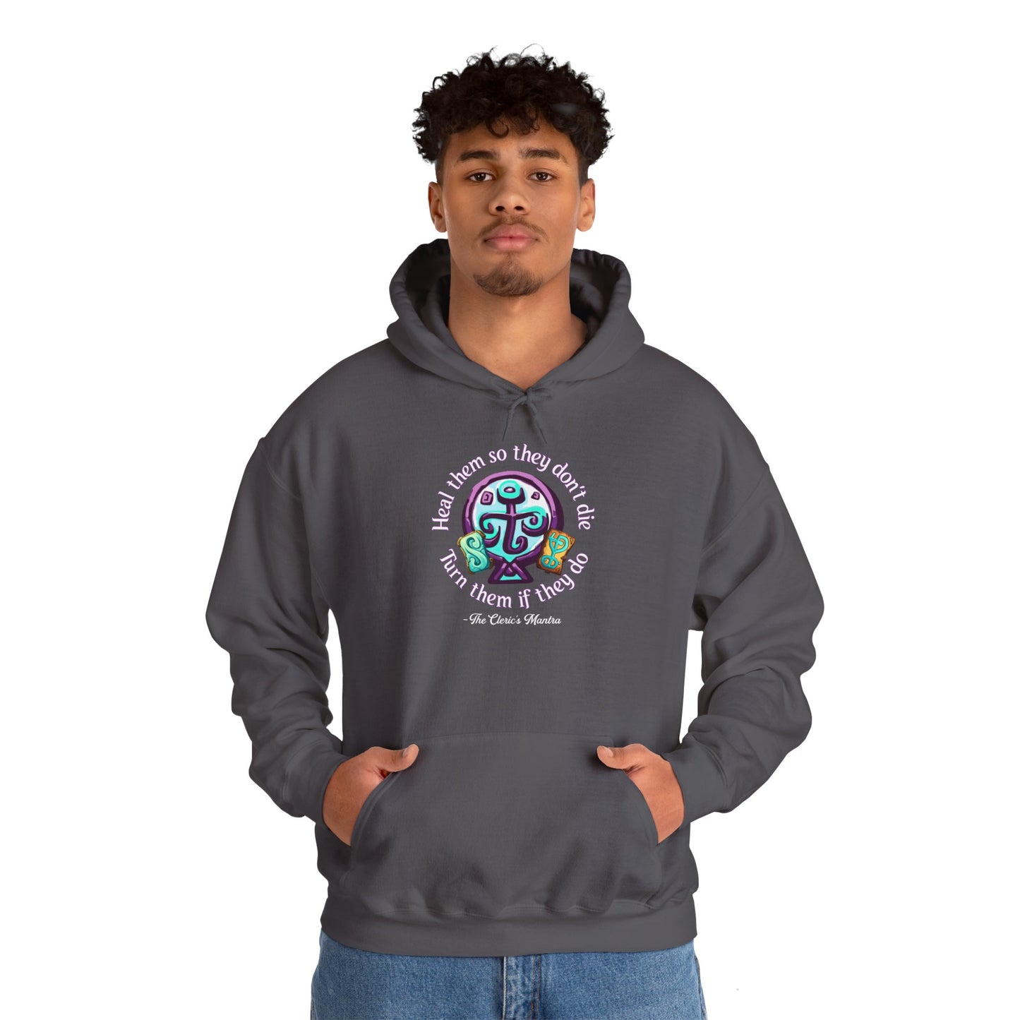 Cleric's Mantra - Heavy Blend™ Hoodie for Men and Women