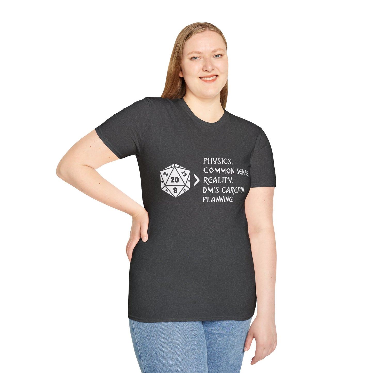 Natural 20 is Greater Than - Unisex Softstyle T-Shirt