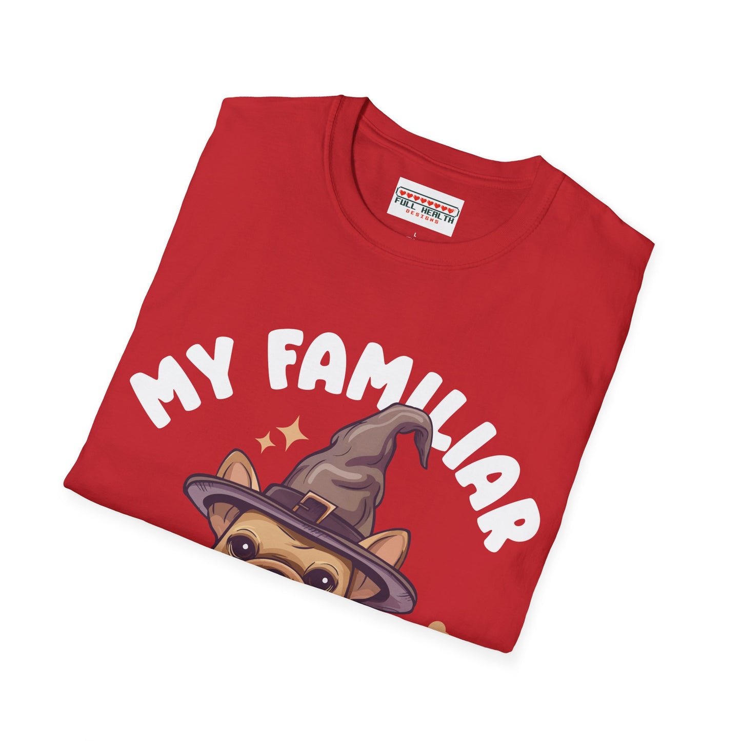 My Familiar is a Dog - Unisex Softstyle T-Shirt