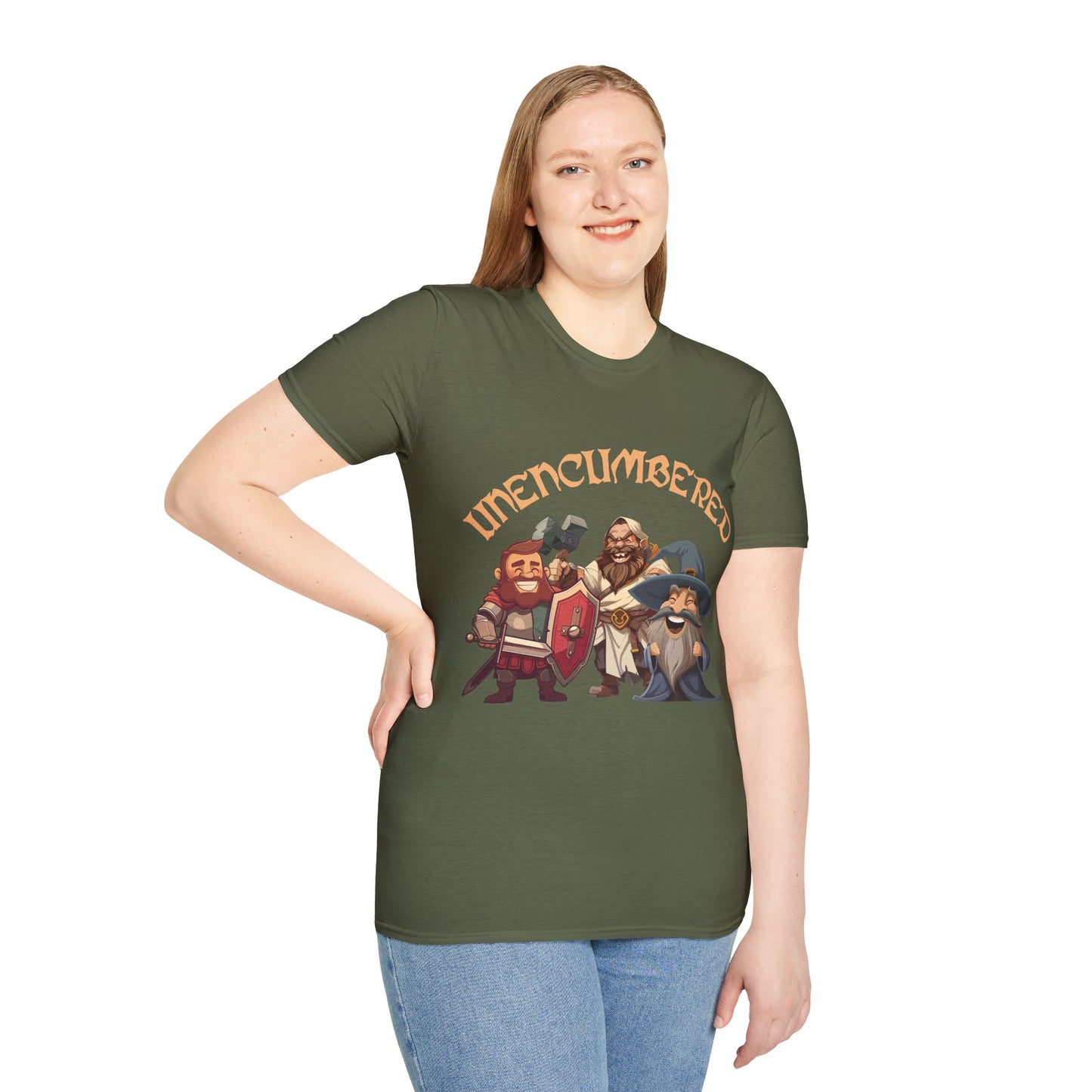 Unencumbered - Softstyle T-Shirt for Men and Women