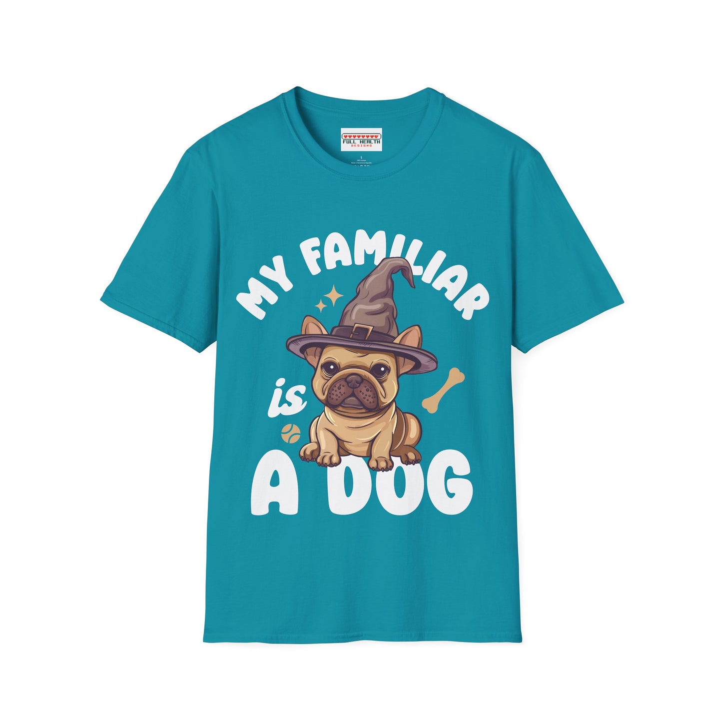 My Familiar is a Dog - Unisex Softstyle T-Shirt