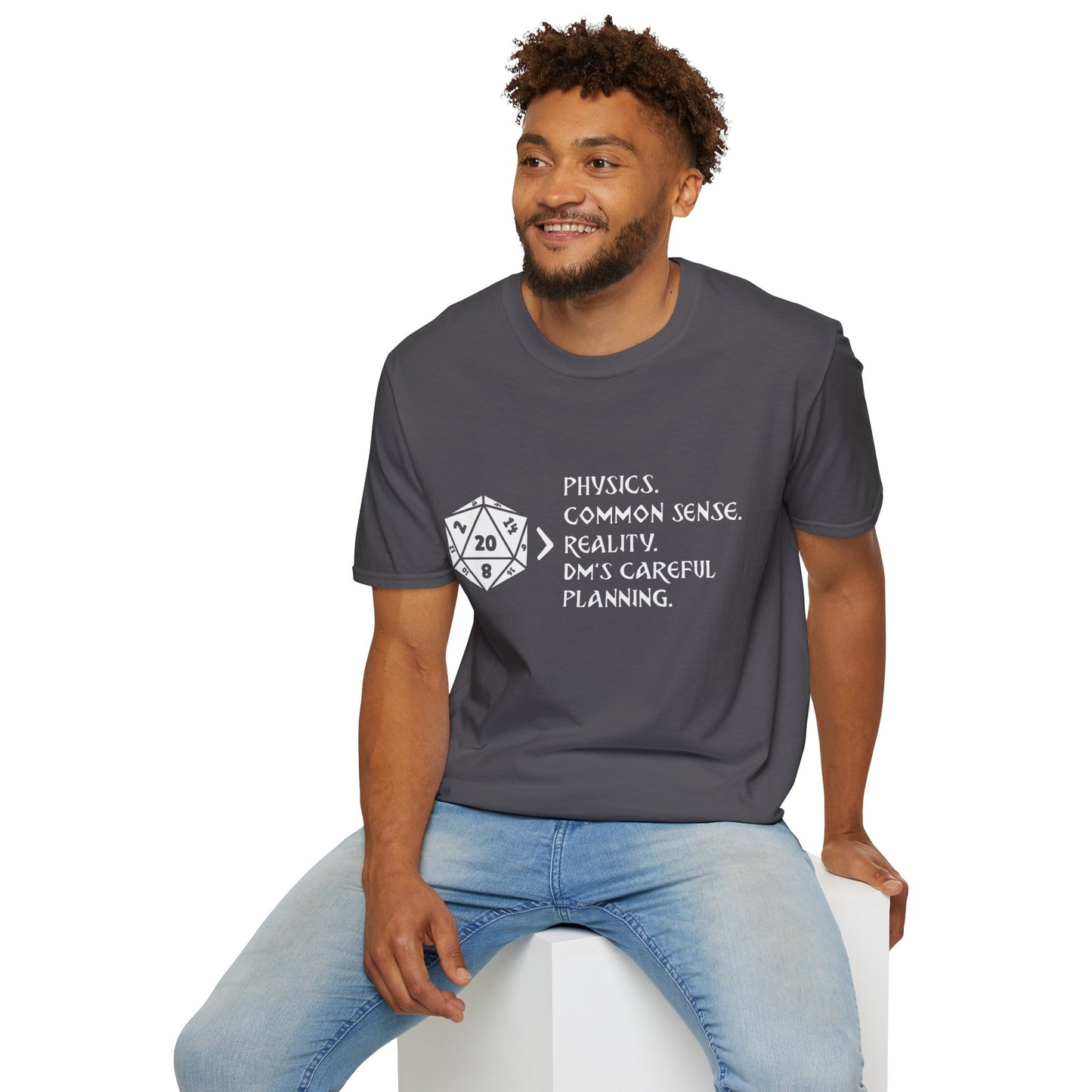 Natural 20 is Greater Than - Unisex Softstyle T-Shirt