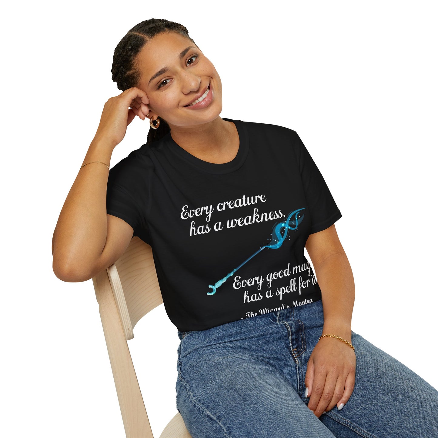 Wizard's Mantra - Softstyle T-Shirt for Men and Women