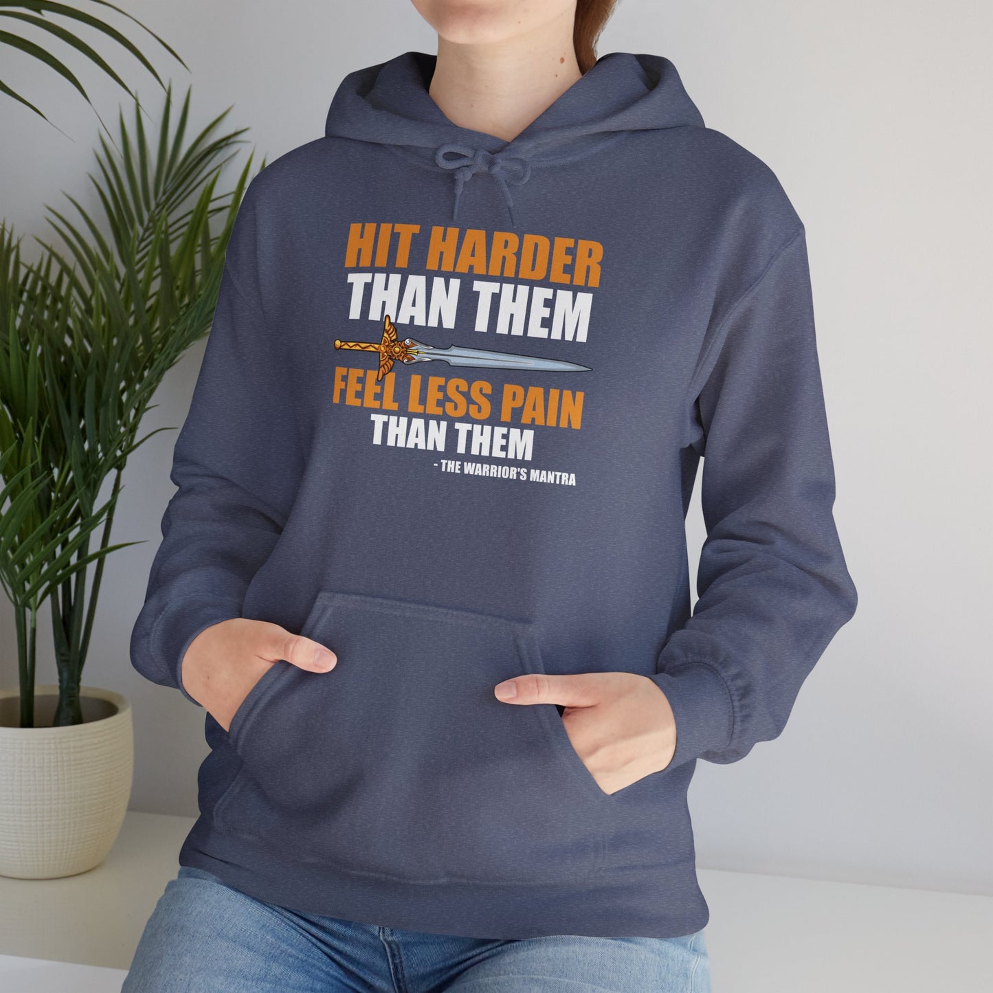 Warrior's Mantra - Heavy Blend™ Hoodie for Men and Women