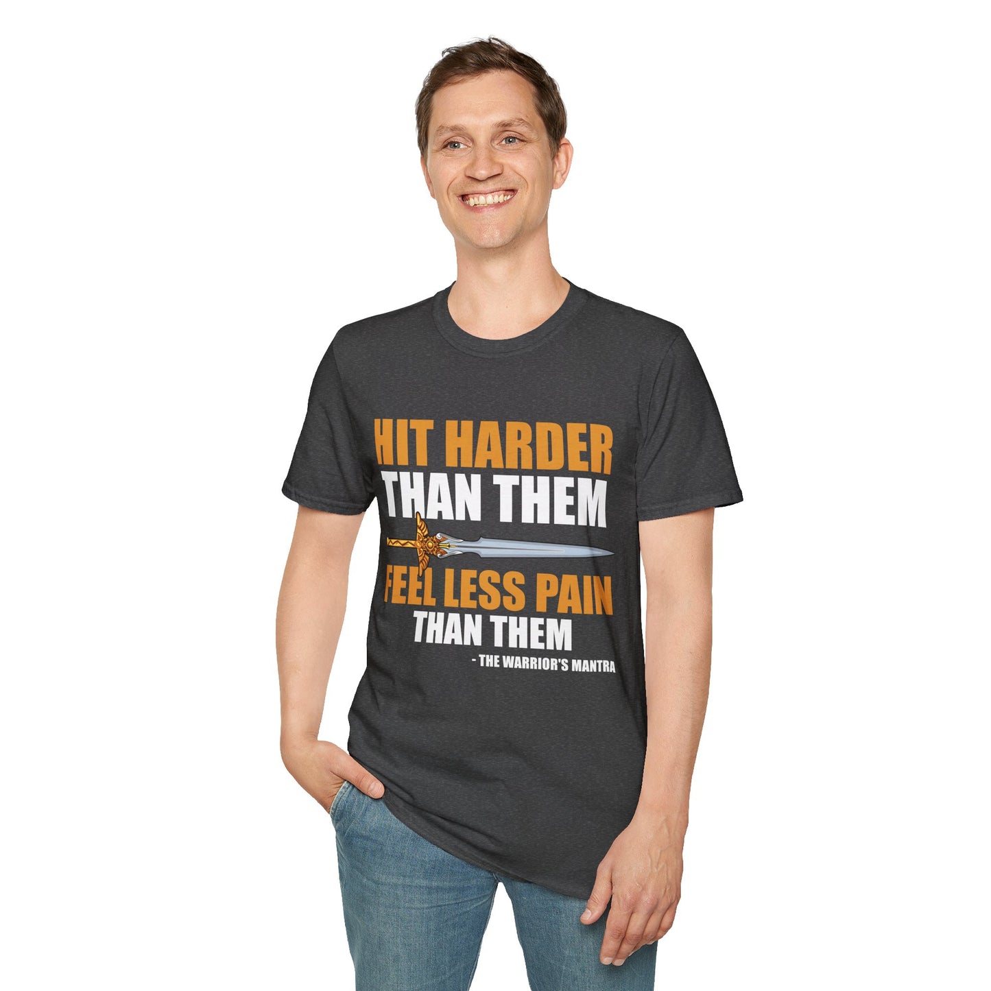 Warrior Mantra - Softstyle T-Shirt for Men and Women