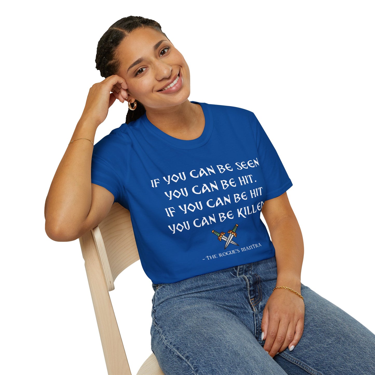 Rogue's Mantra - Softstyle T-Shirt for Men and Women
