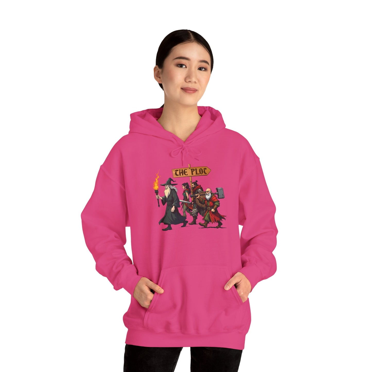 Missing the Plot - Heavy Blend™ Hooded Sweatshirt for Men and Women