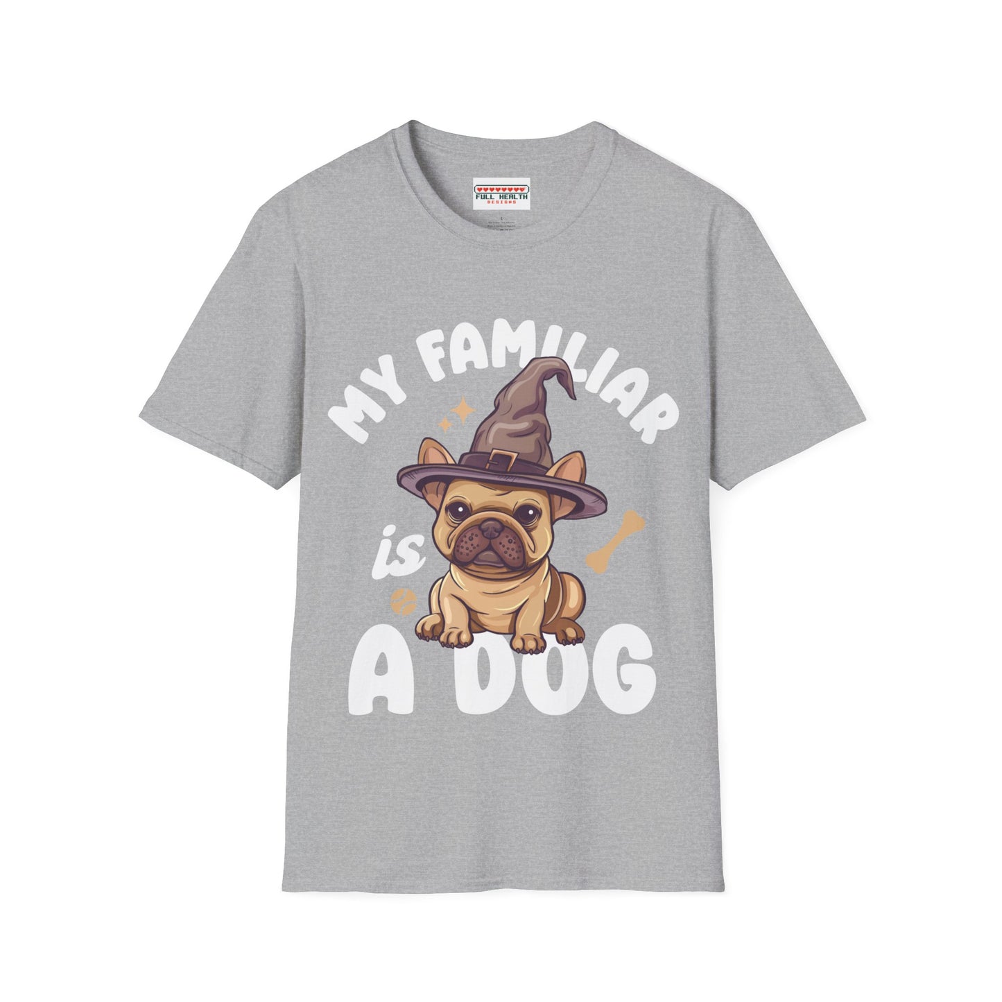 My Familiar is a Dog - Unisex Softstyle T-Shirt