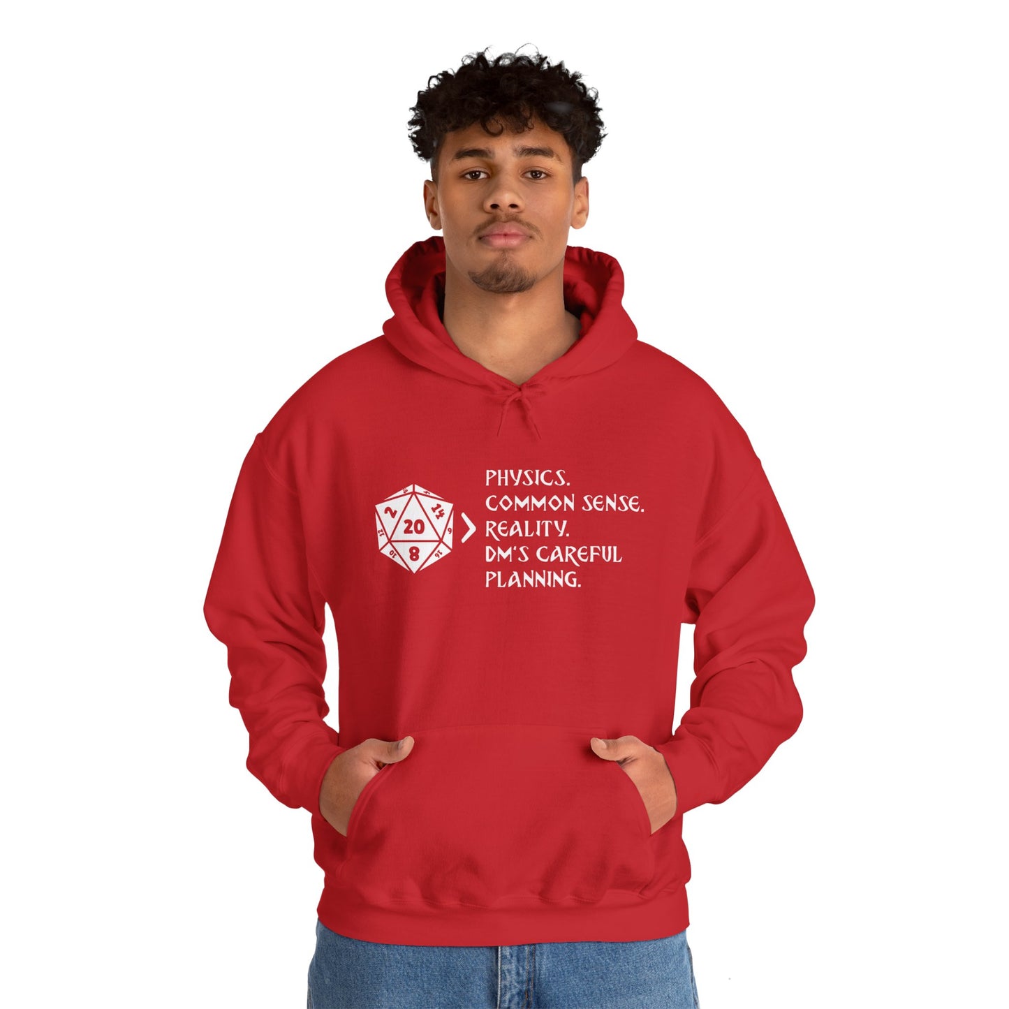 Natural 20 is Greater Than - Heavy Blend™ Hoodie for Men and Women