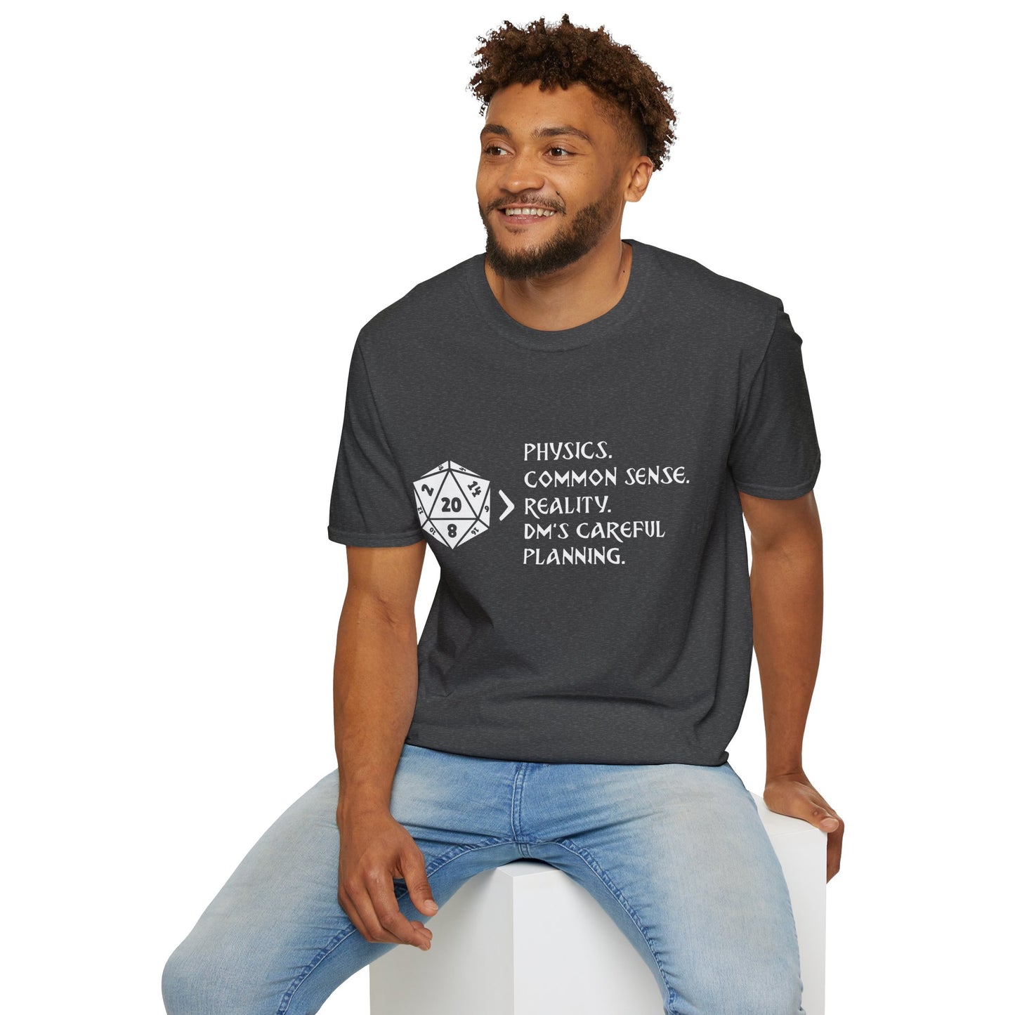 Natural 20 is Greater Than - Unisex Softstyle T-Shirt