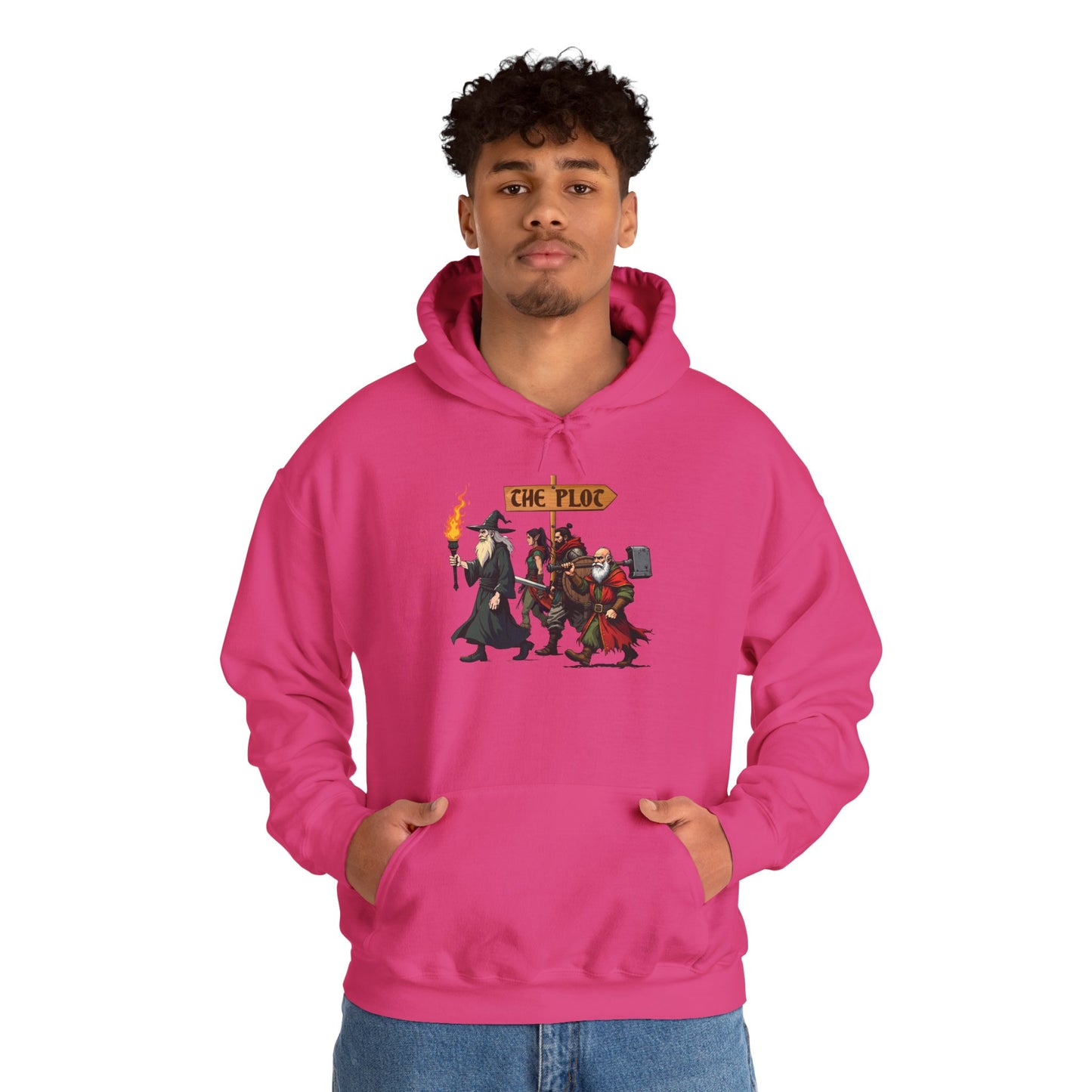 Missing the Plot - Heavy Blend™ Hooded Sweatshirt for Men and Women