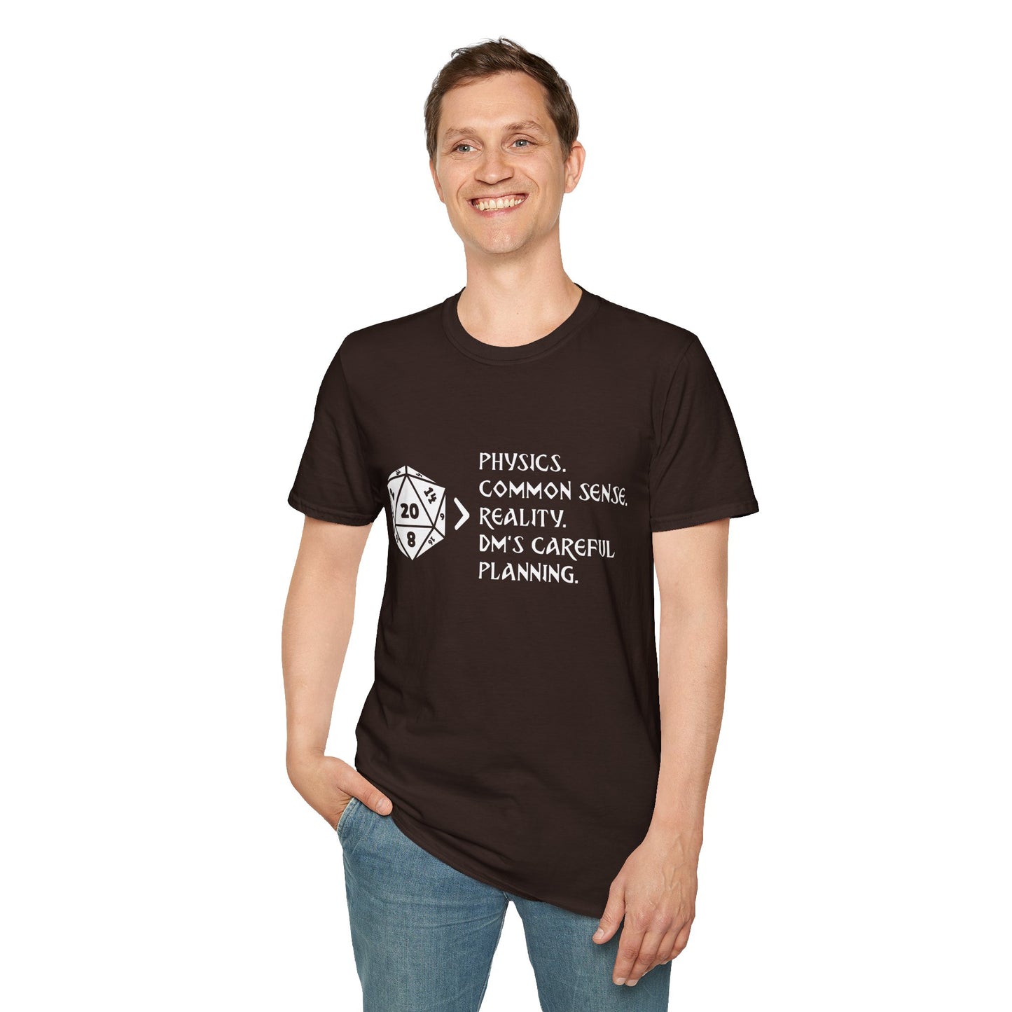 Natural 20 is Greater Than - Unisex Softstyle T-Shirt