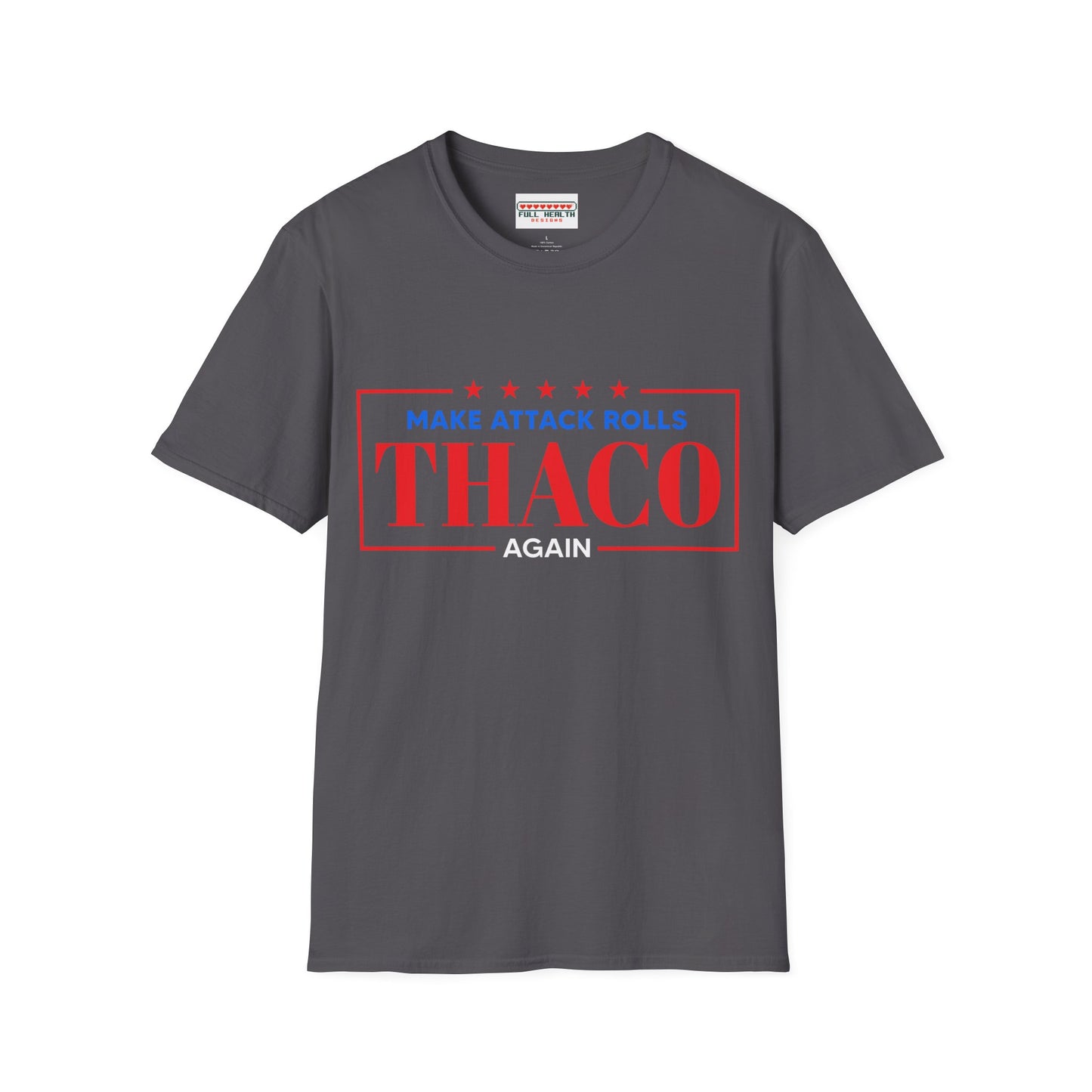 Make Attack Rolls THAC0 Again - Unisex Softstyle T-Shirt