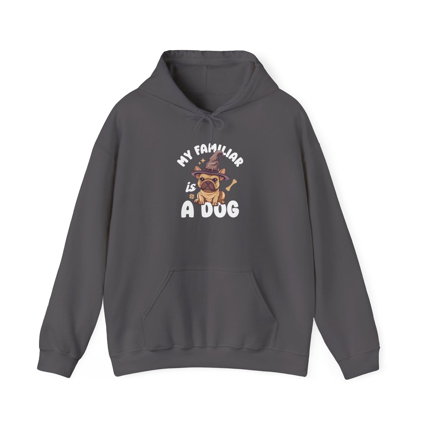My Familiar is a Dog - Heavy Blend™ Hoodie for Men and Women