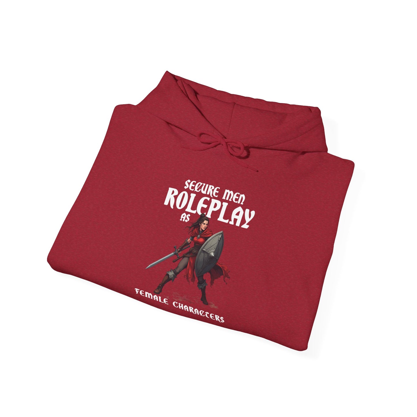 Secure Men Roleplay as Women - Heavy Blend™ Hooded Sweatshirt for Men and Women