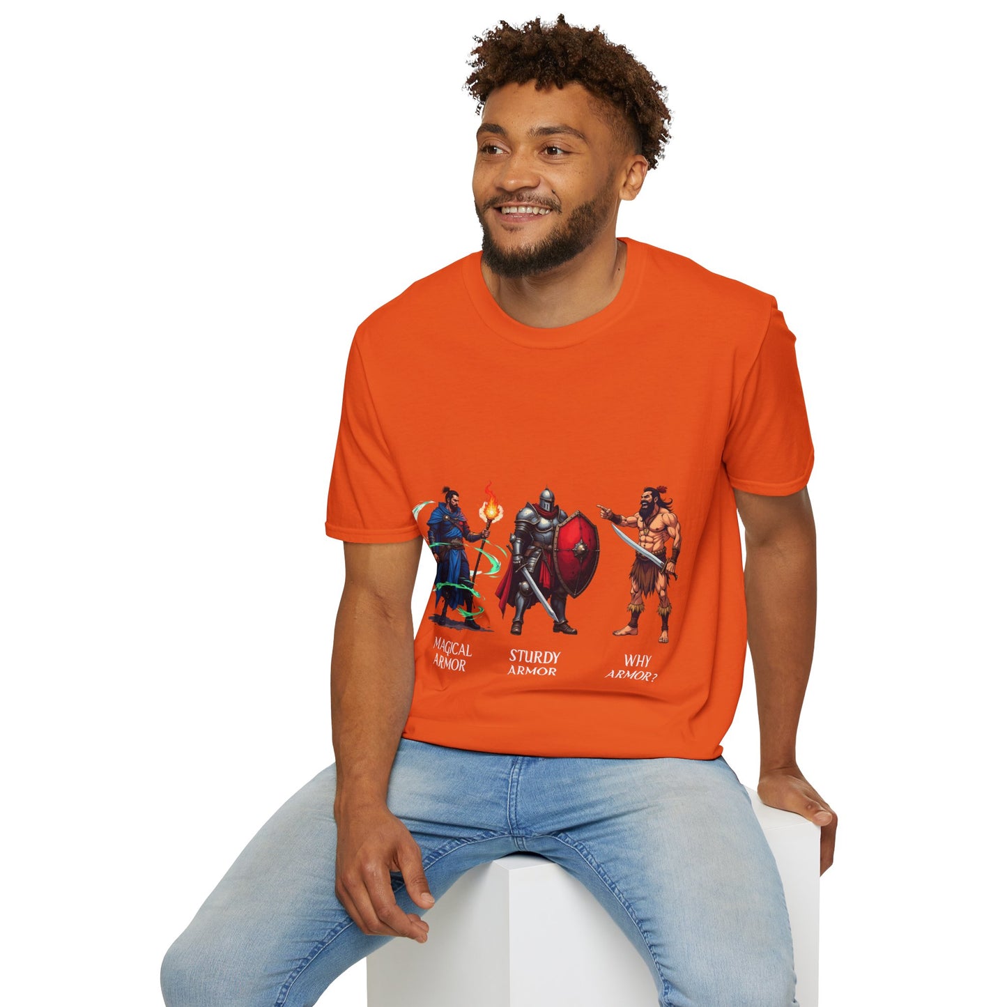 Class Armor Comparison - Softstyle T-Shirt for Men and Women