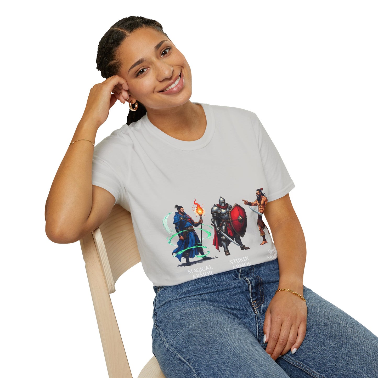 Class Armor Comparison - Softstyle T-Shirt for Men and Women