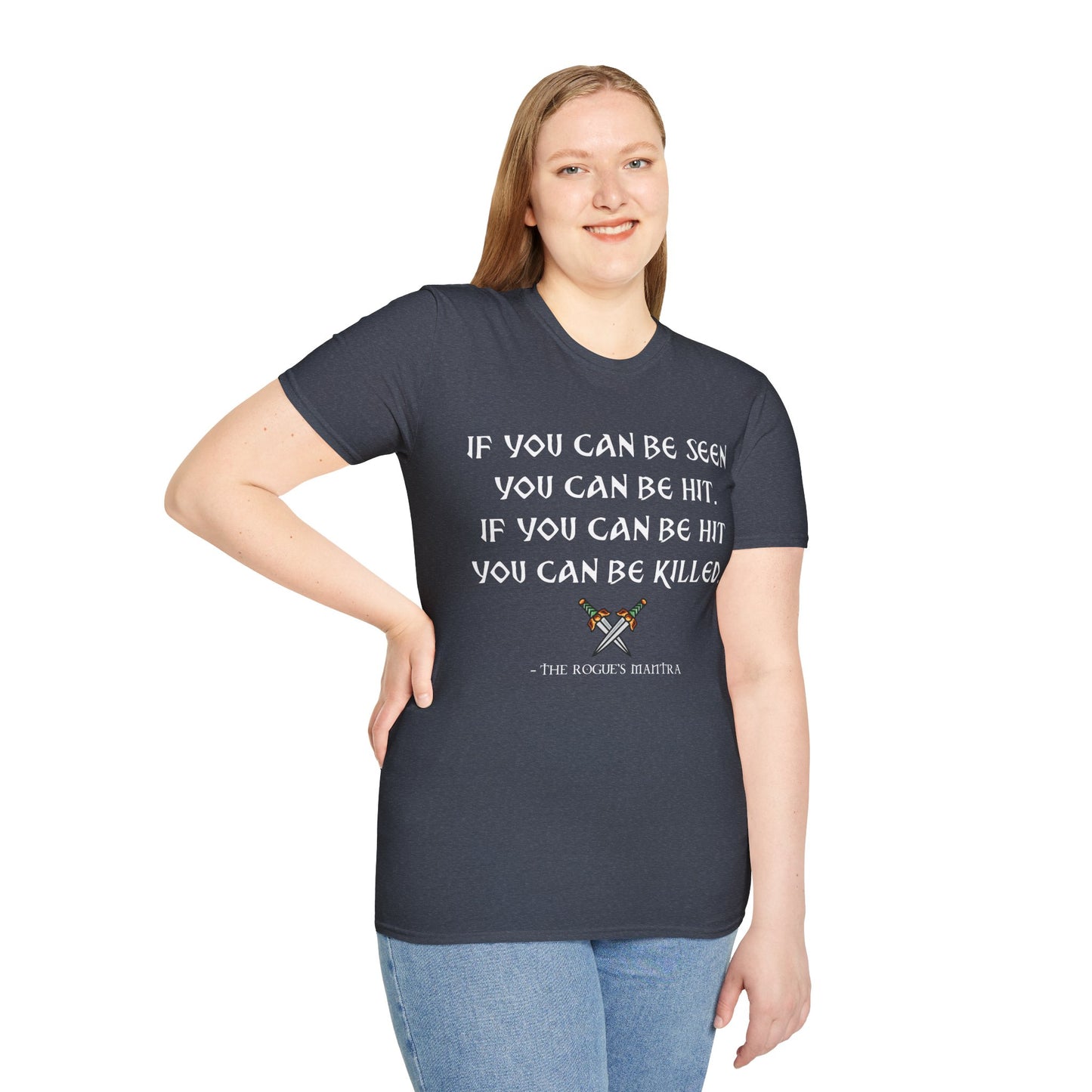 Rogue's Mantra - Softstyle T-Shirt for Men and Women
