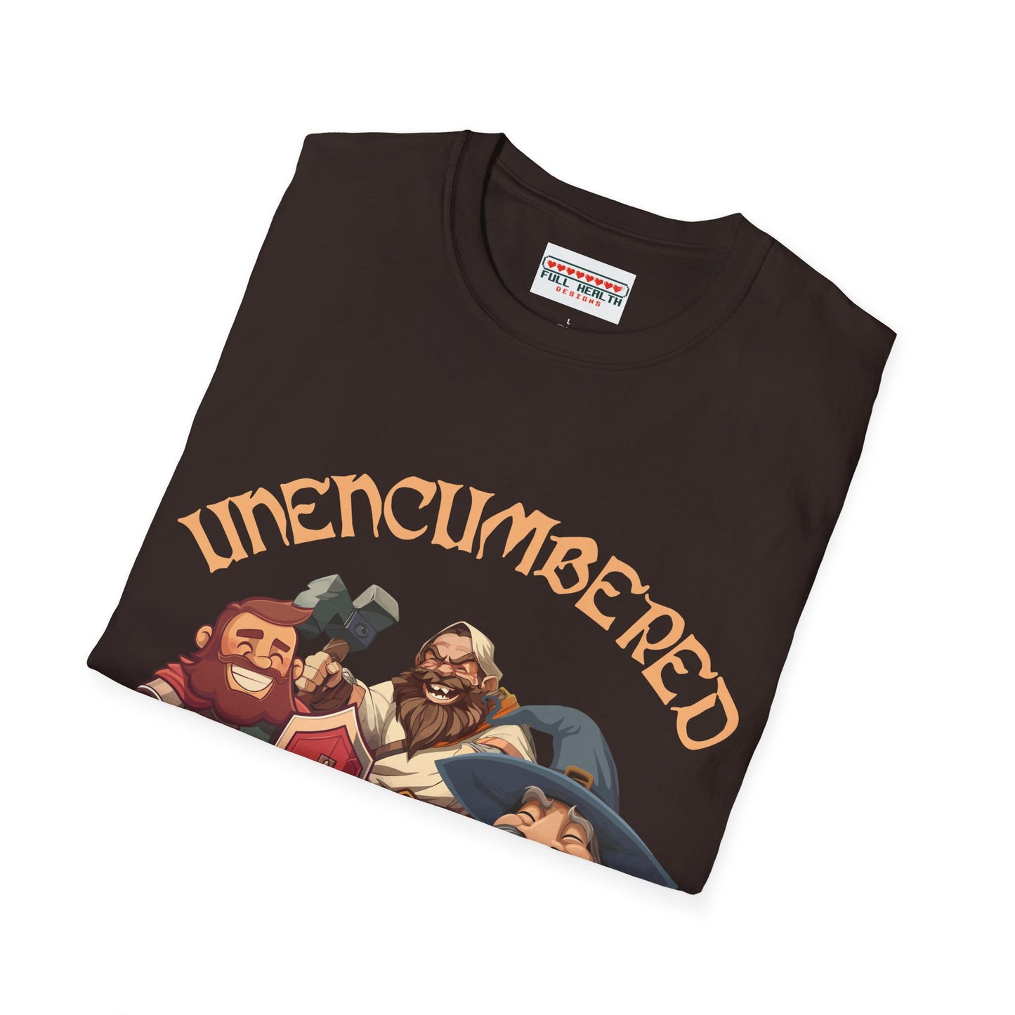 Unencumbered - Softstyle T-Shirt for Men and Women