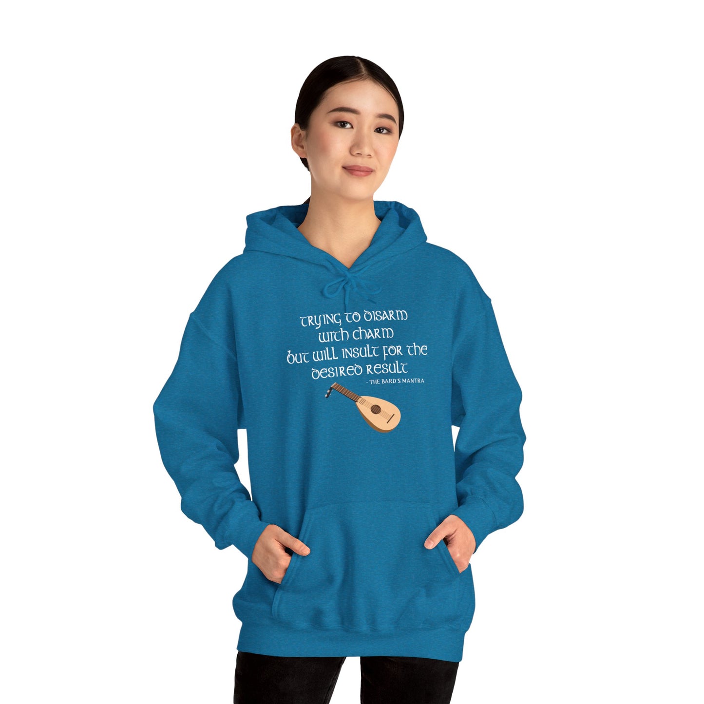Bard Mantra - Heavy Blend™ Hooded Sweatshirt for Men and Women