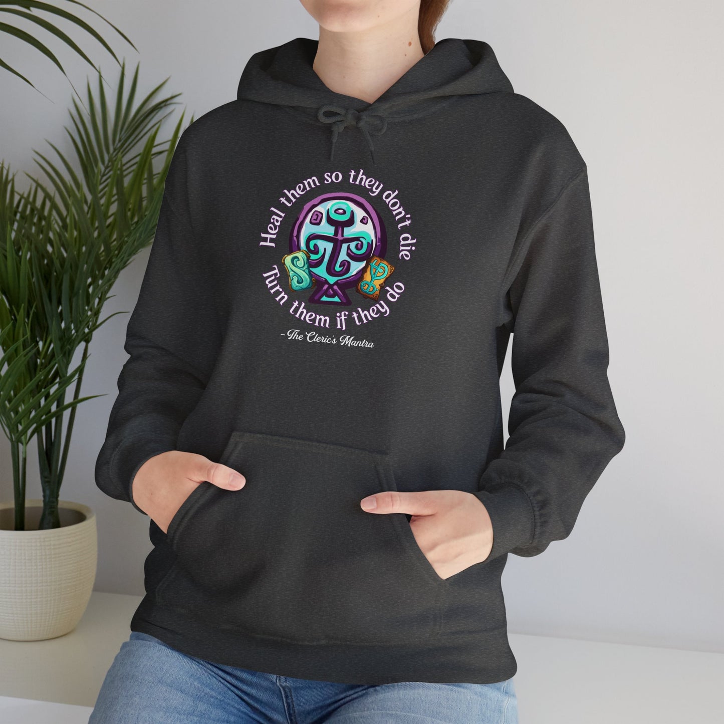 Cleric's Mantra - Heavy Blend™ Hoodie for Men and Women