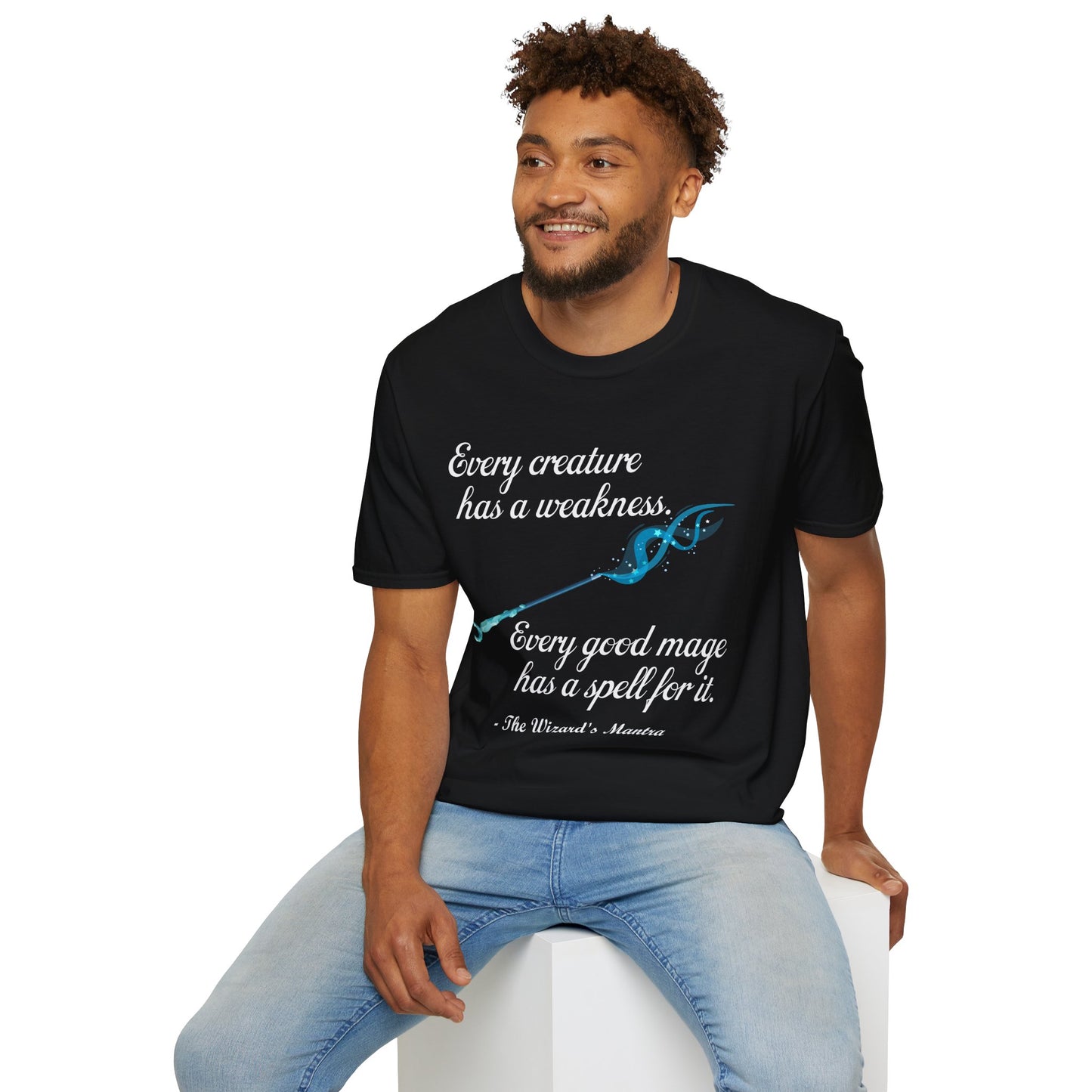Wizard's Mantra - Softstyle T-Shirt for Men and Women
